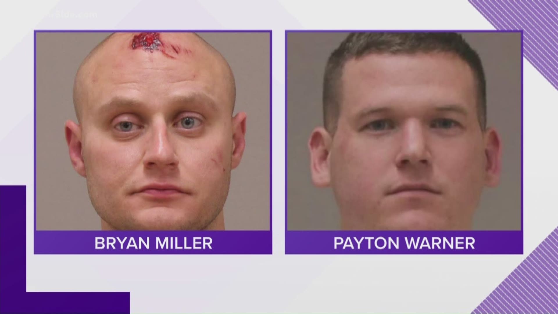 Two Bath Township police officers were arrested after a fight broke out at a Grand Rapids bar. They are now facing charges related to that brawl.