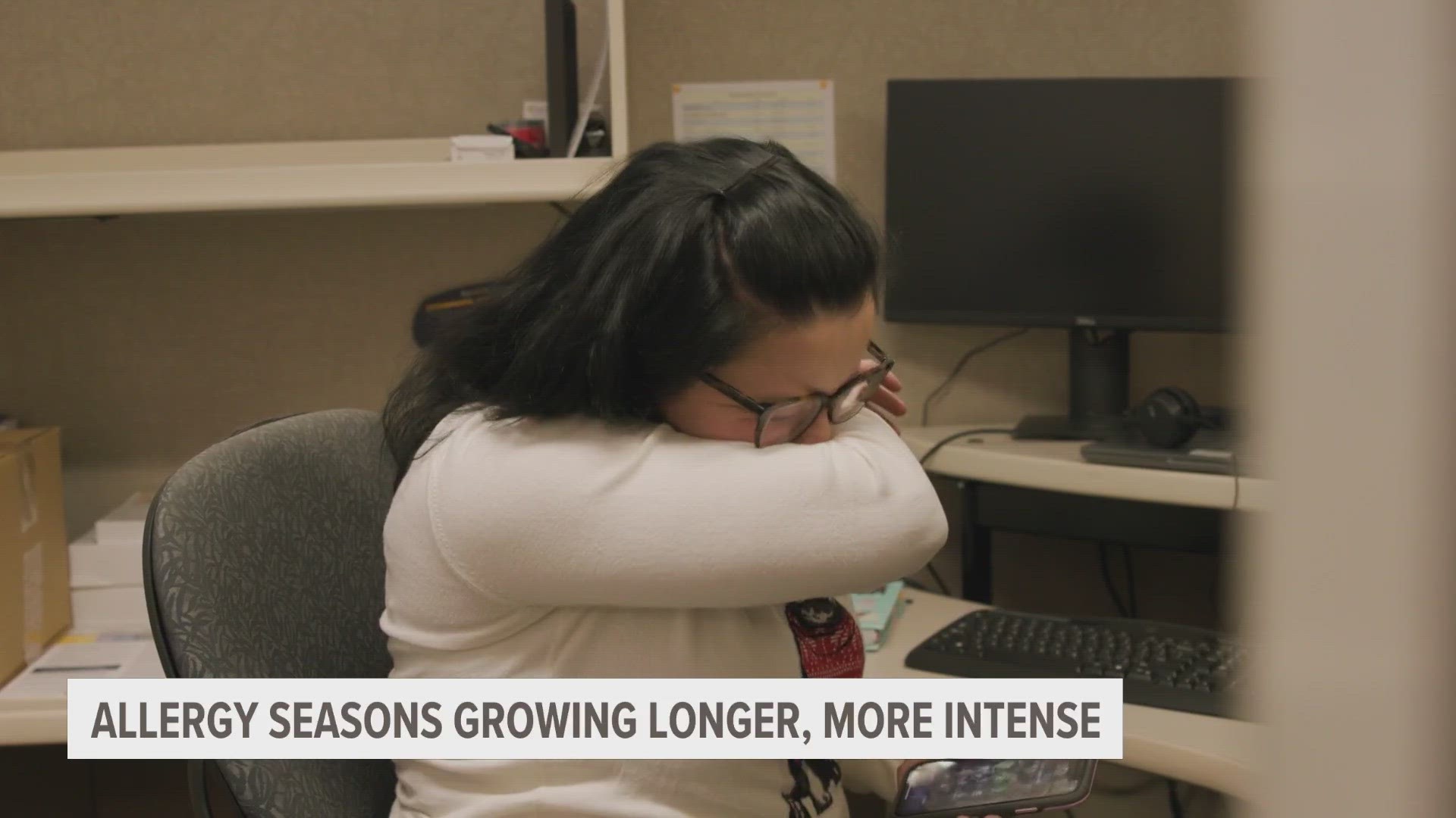 Experts say that allergy seasons are continuing to get longer and more intense.