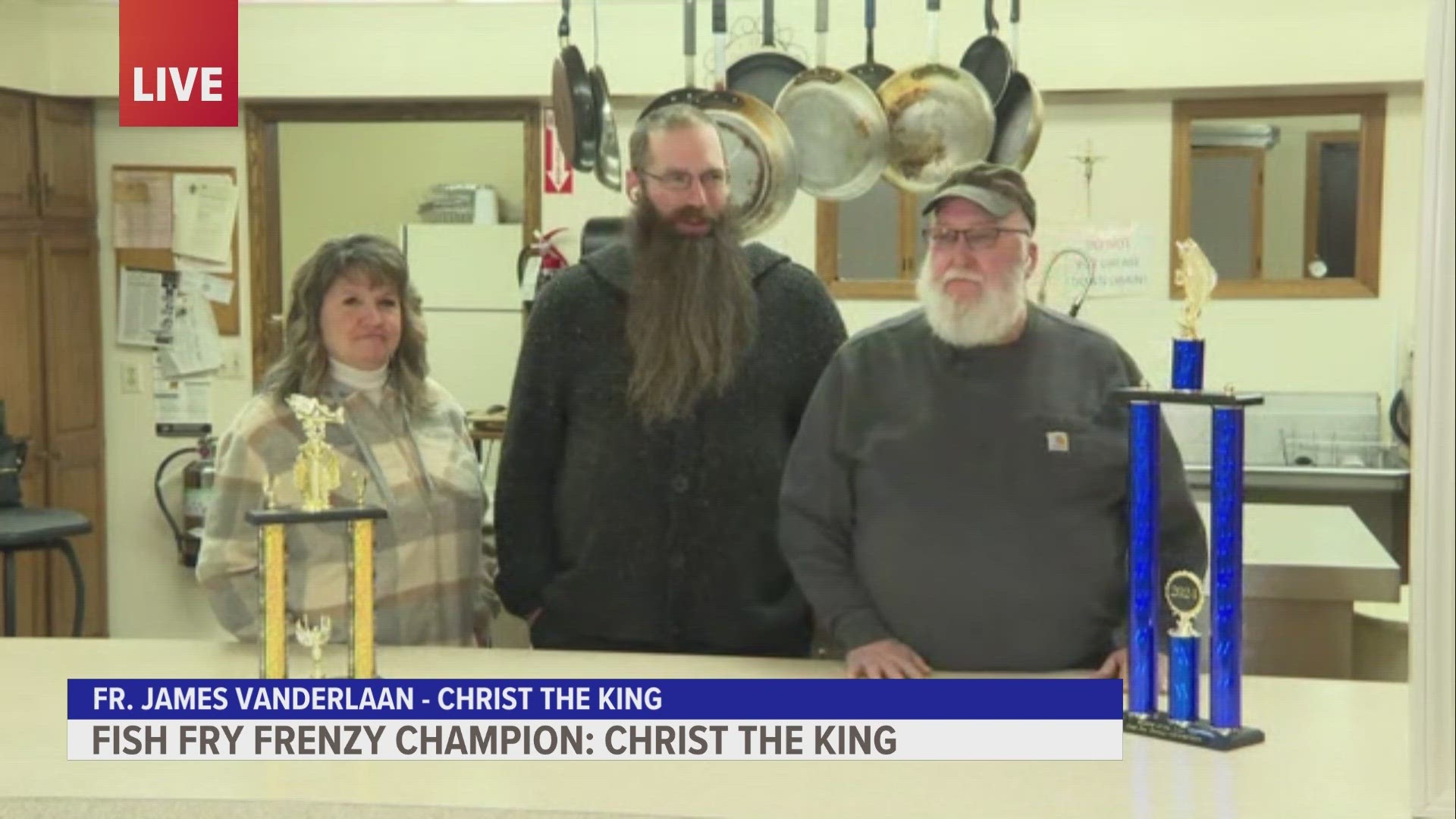 The Christ the King parish in Howard City has taken home their second Fish Fry Frenzy title!