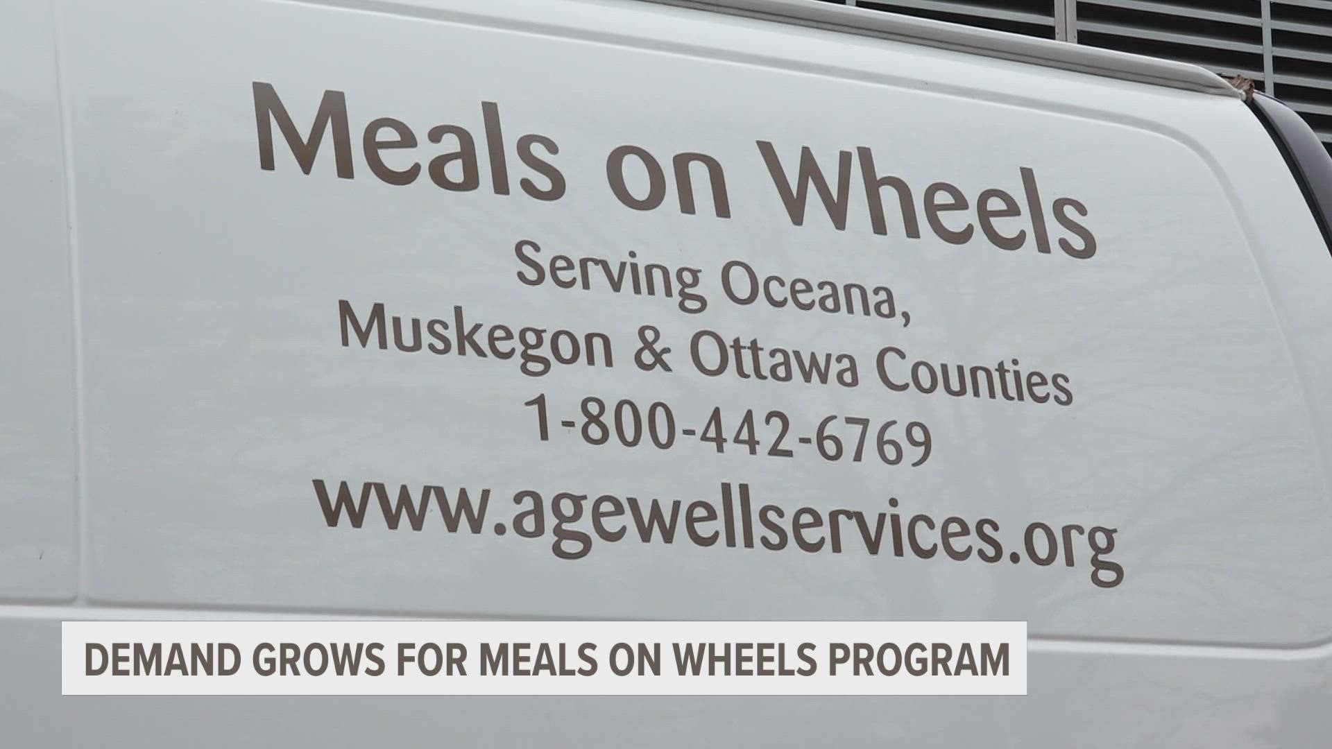 Meals on Wheels gives nutritious home-delivered food to the elderly and disabled in West Michigan.