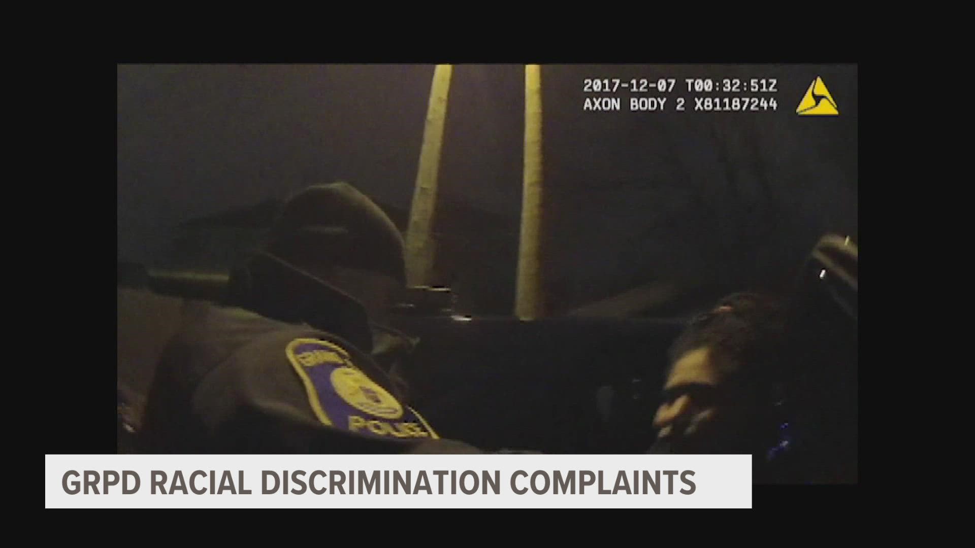 We're taking a closer look at the racial discrimination complaints filed against the Grand Rapids Police Department.