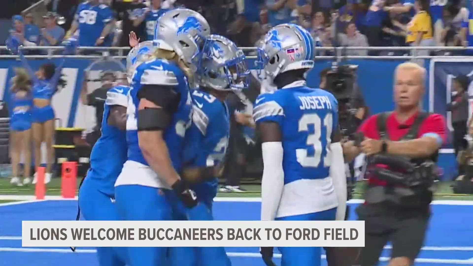 After taking down the Los Angeles Rams in OT, the Detroit Lions are set for another playoff rematch Sunday, this time against the Tampa Bay Buccaneers.