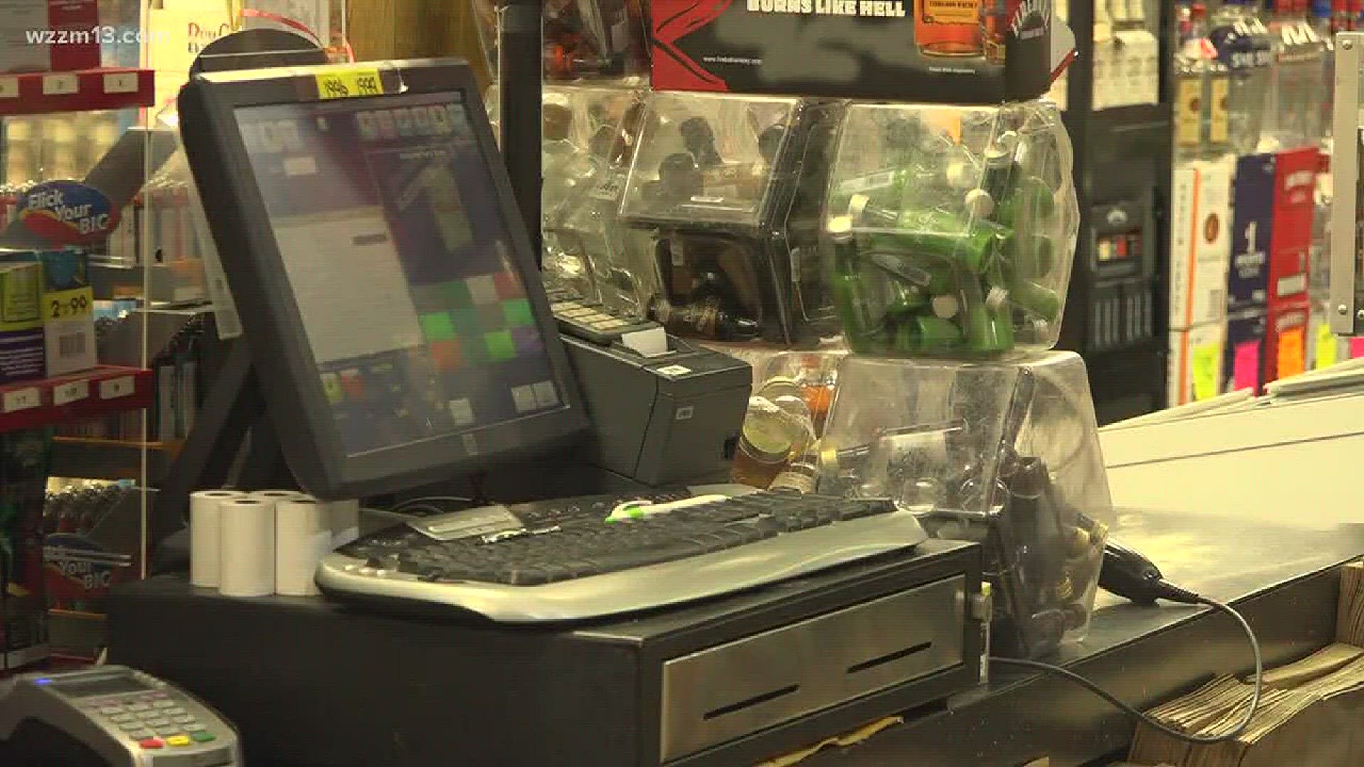 Caught on Camera Armed robbery at Holland party store