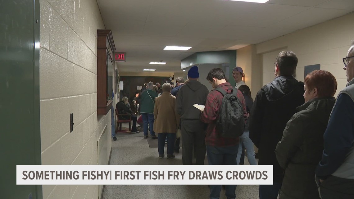 'Something fishy' Hundreds return to St. Alphonsus Catholic Church for