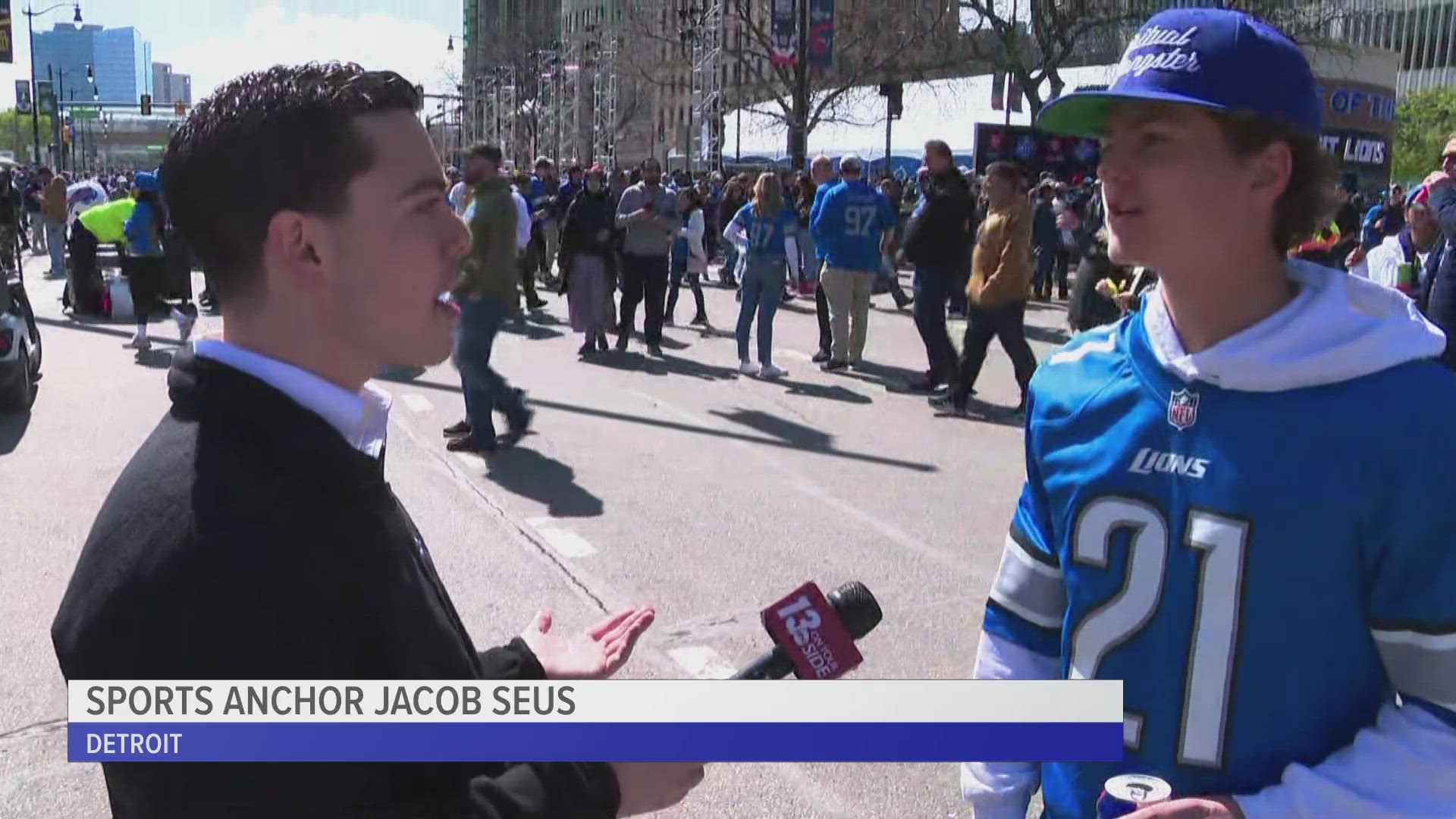 13 ON YOUR SIDE Sports Anchor is Detroit for the 2024 NFL Draft. Here's an inside look at Draft Experience, and what to expect tonight.