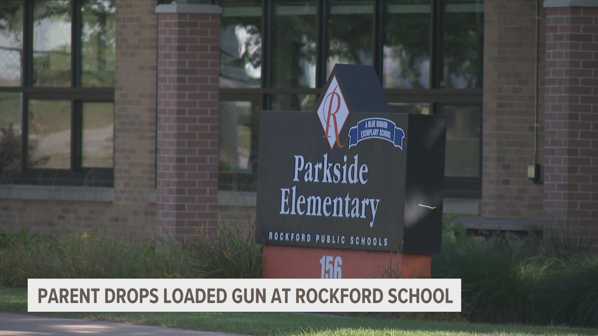 Law enforcement said an off-duty, paid-on-call firefighter left his handgun on his vehicle and forgot about it in the rush to get his child to school.