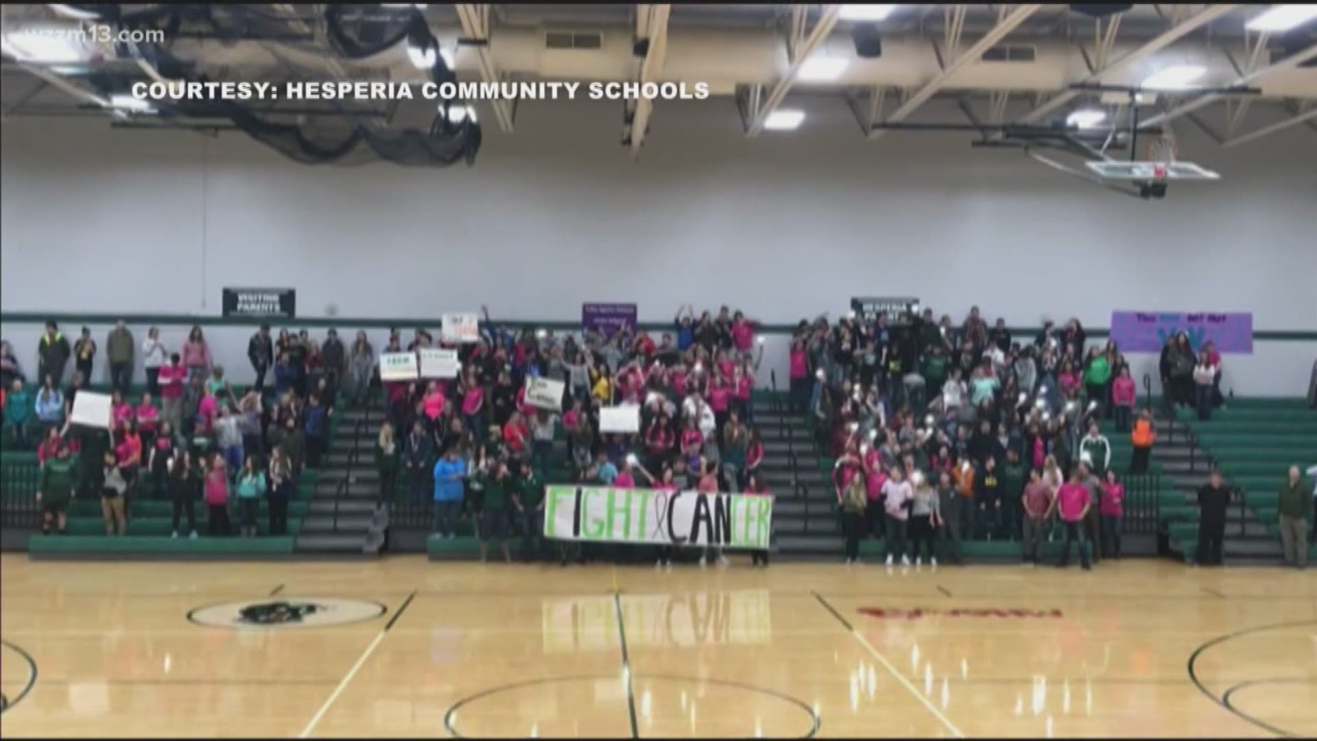 Hesperia students post video for cancer patient