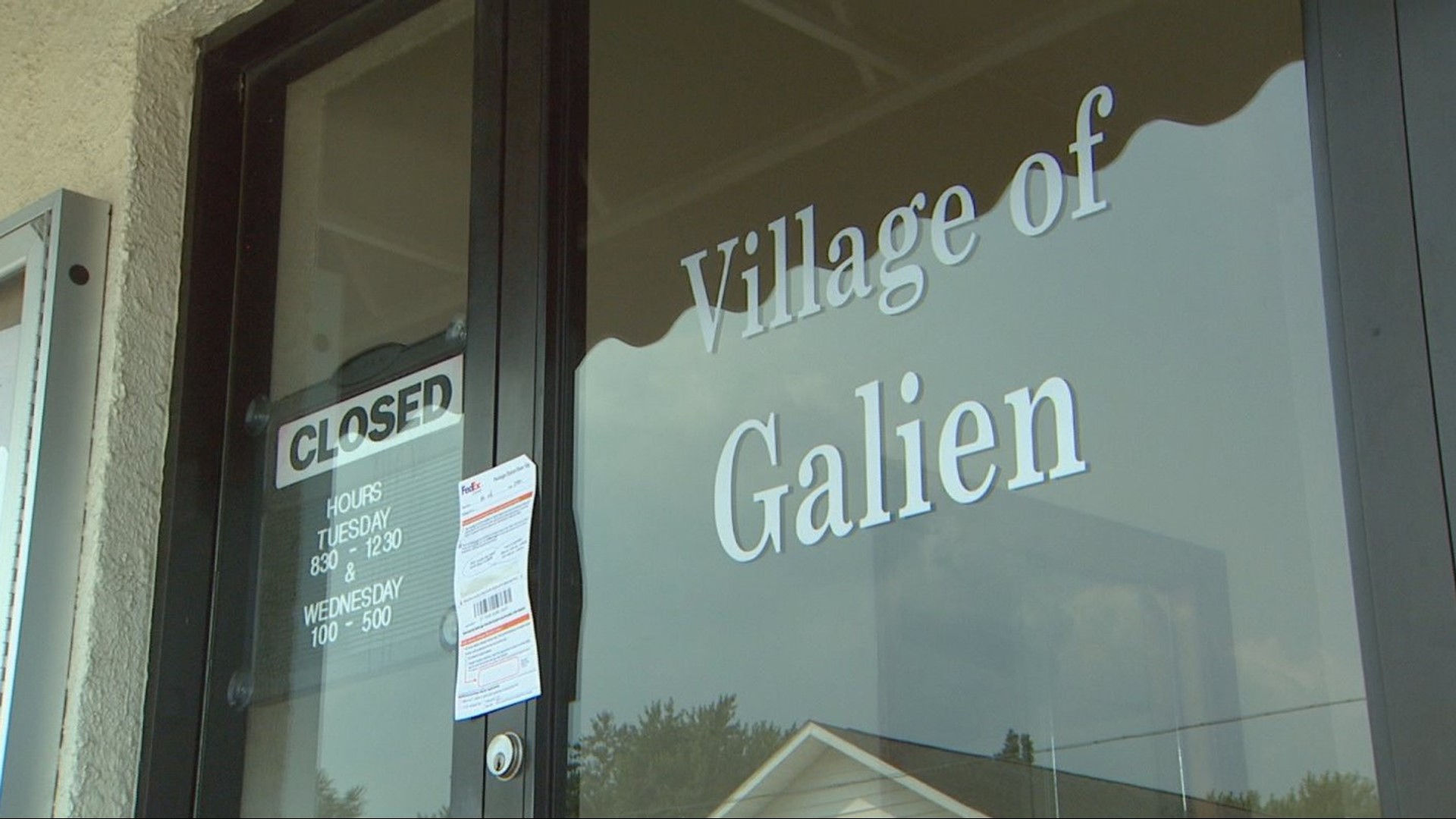 GALIEN GHOSTBUSTERS Galien is a 'ghost town' in more ways than one