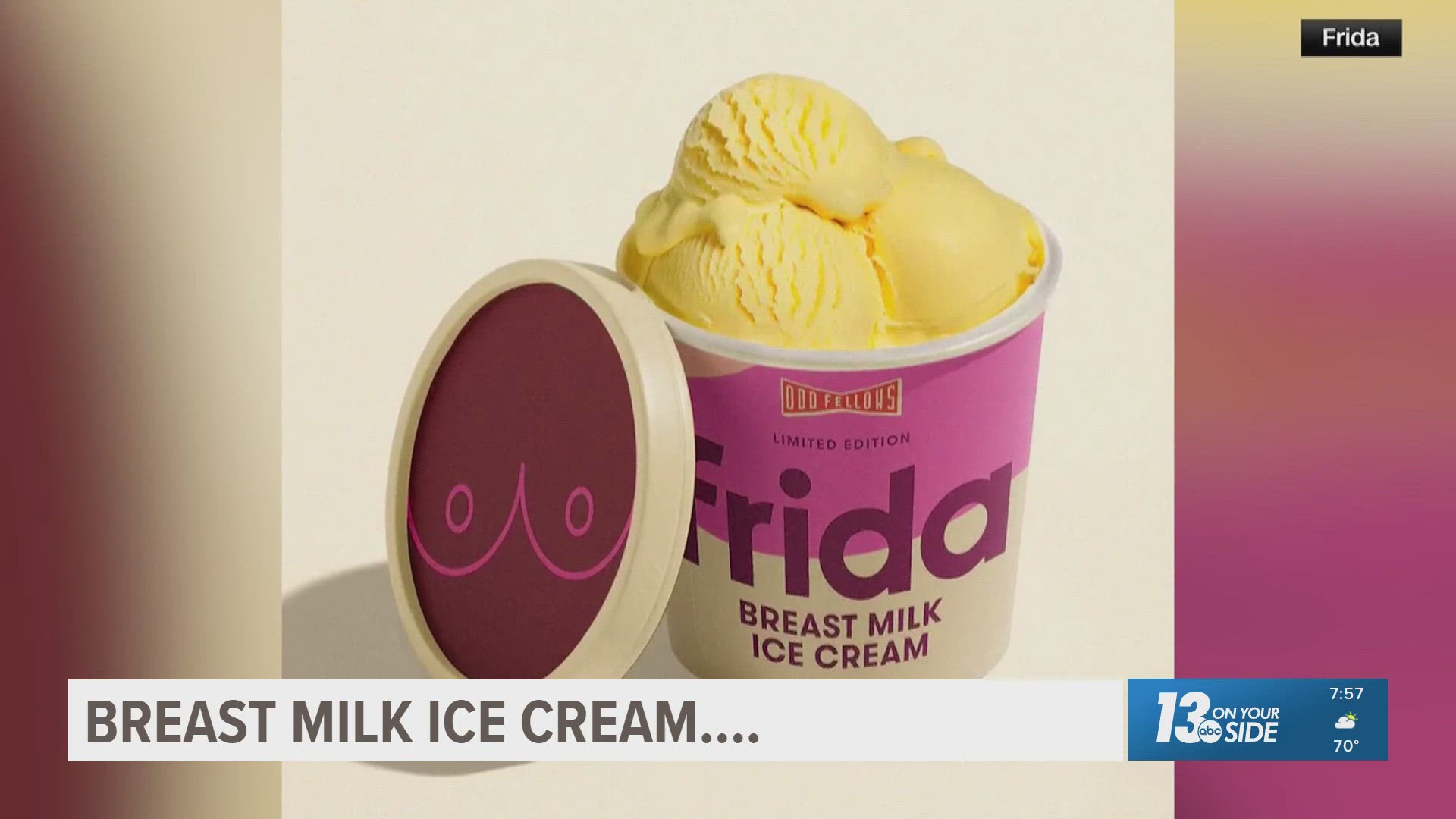 The new flavor doesn't contain breast milk, but is supposed to taste just like the real thing. 