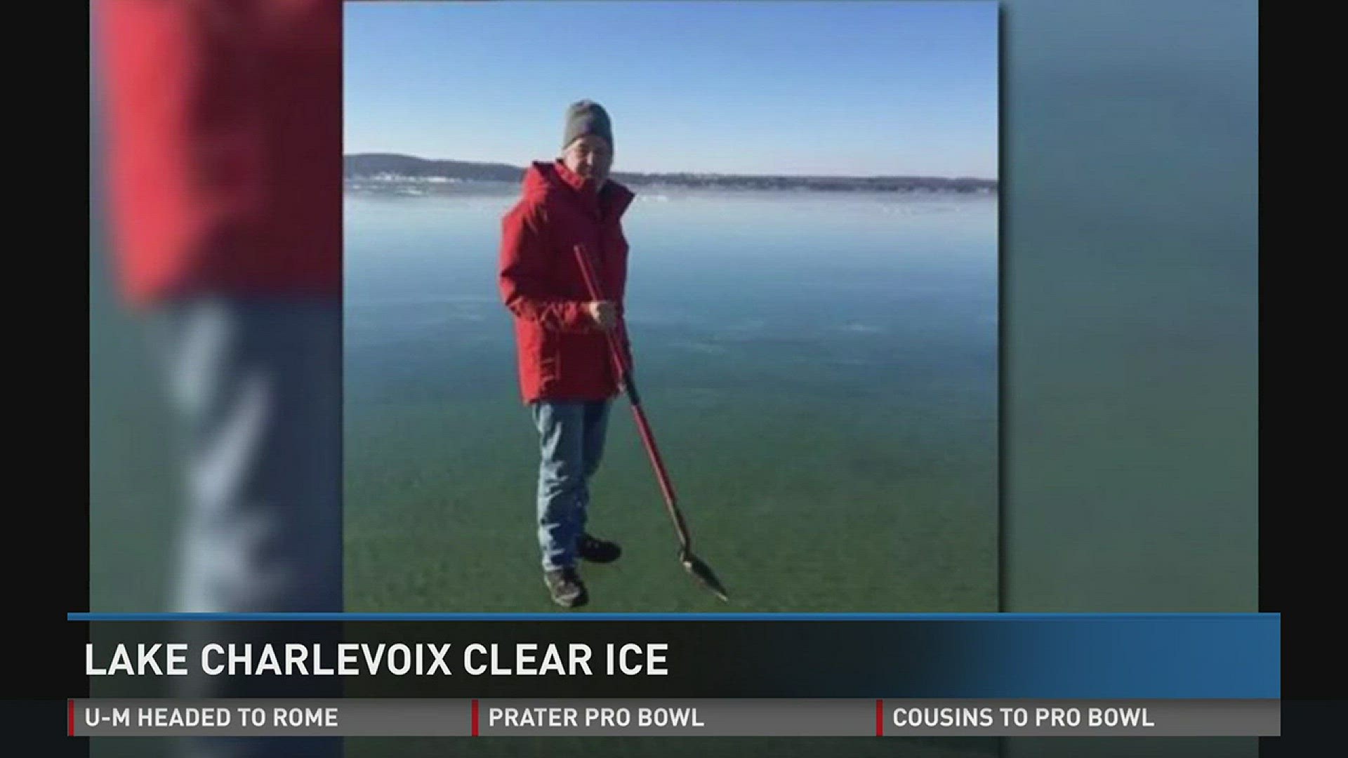 How did the ice on Charlevoix form?