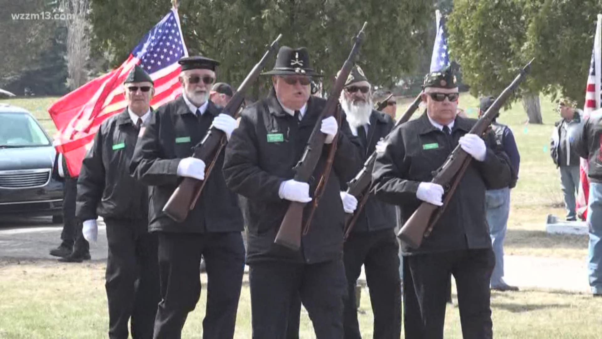 Veteran's friends ensures he is remembered at funeral