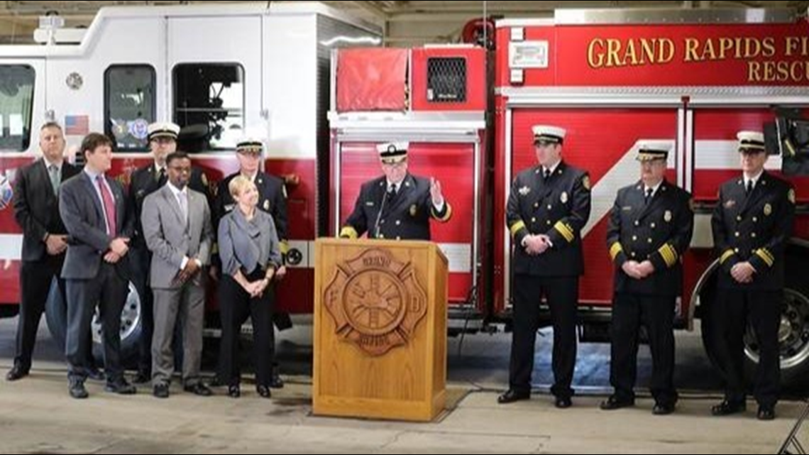 Grand Rapids Fire Dept. first in state to receive 1 rating for fire