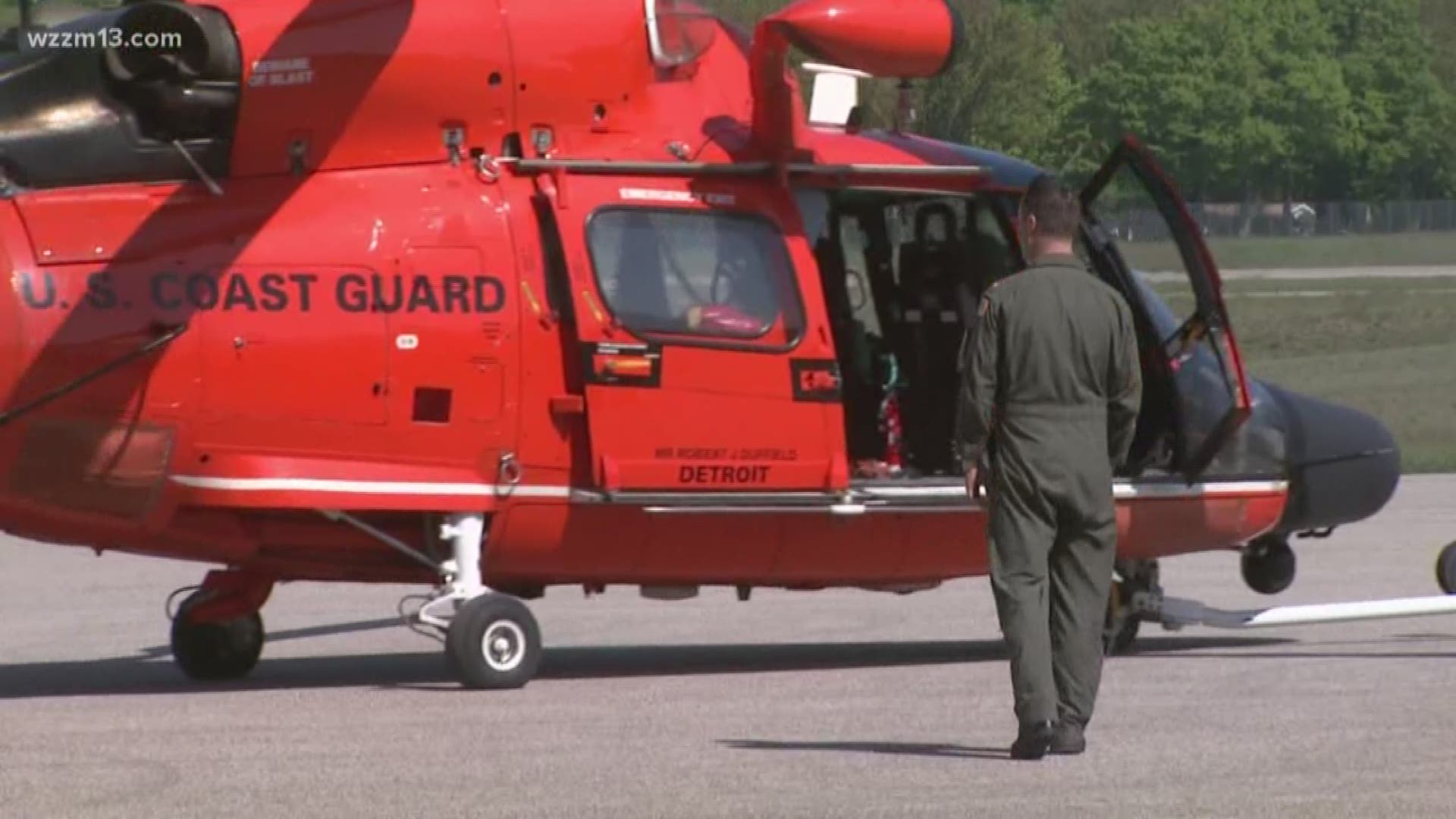 US Coast Guard Air Station in Muskegon opens for the summer