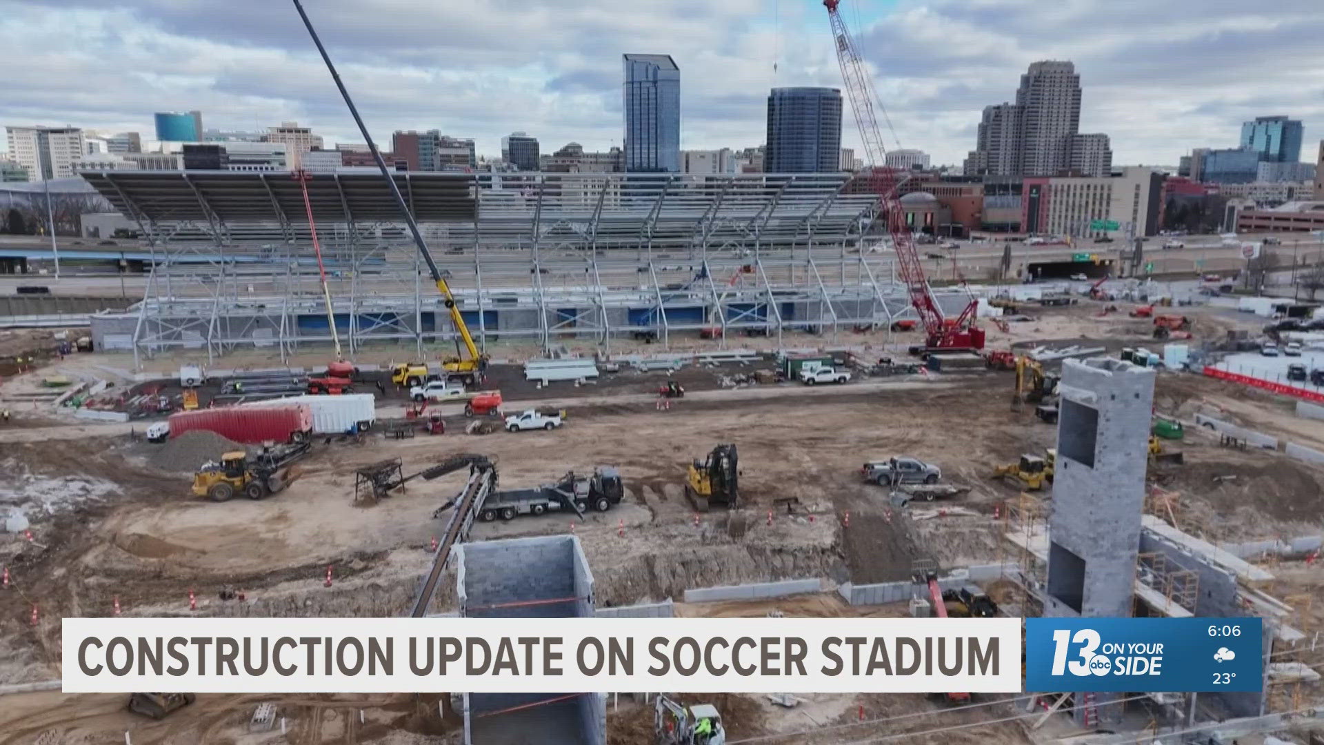 wzzm13.com - Peter Elliott - What's the latest with the Amway Stadium construction?