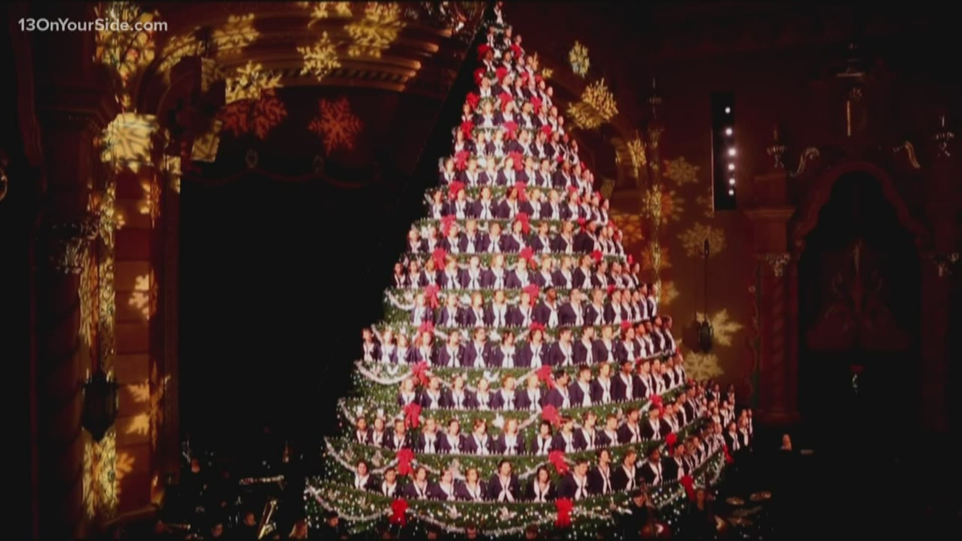 The Mona Shores Singing Christmas Tree program is teaming up with American Legion Post 28 in Grand Haven to put on a special holiday show.
