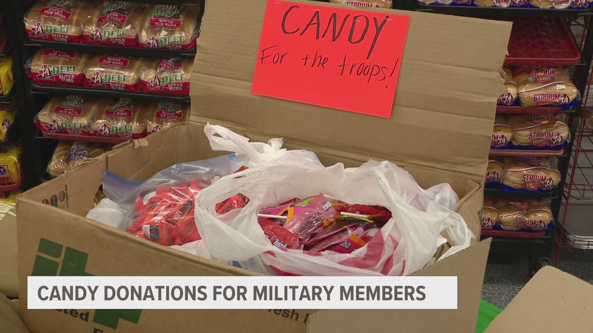 You have until Wednesday, Nov. 6 to drop off candy at Sobie Meats in Walker.