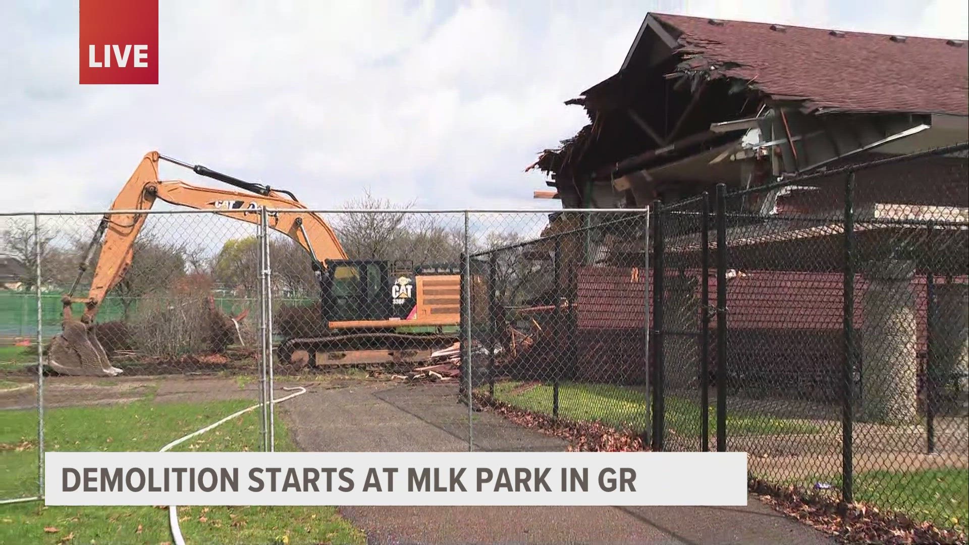 The nearly $20 million project to improve the park is expected to be completed in the summer of 2025.