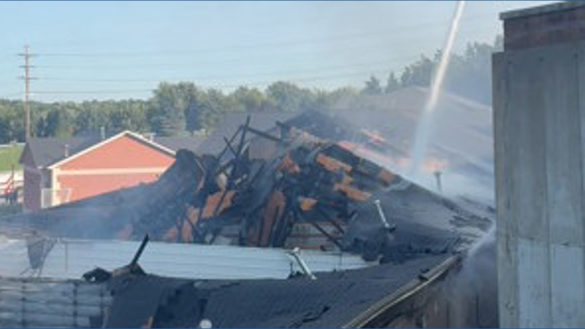 Storage Unit caught on Fire | wzzm13.com