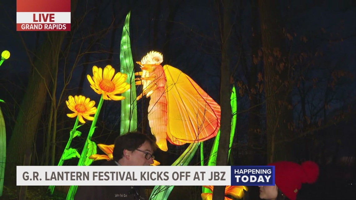 Conservation efforts at John Ball Zoo highlighted by Lantern Festival | wzzm13.com