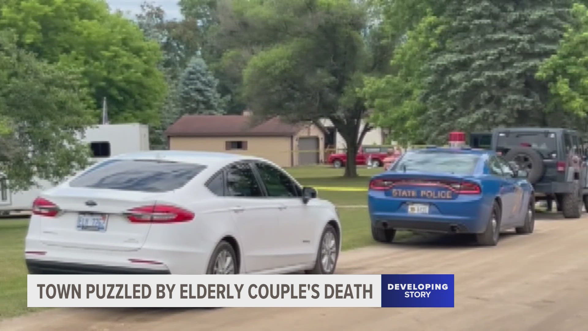 Michigan State Police investigators are calling the death of a Sidney Township couple a double homicide.