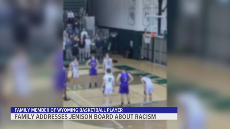 Family of Wyoming student asks school board for action after racism at basketball game