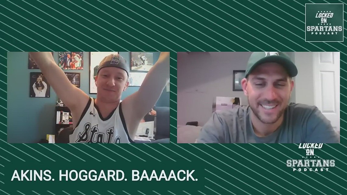 Locked on Spartans: Jaden Akins, AJ Hoggard are BACK for MSU basketball; What this means for the Spartans 2023-24 season