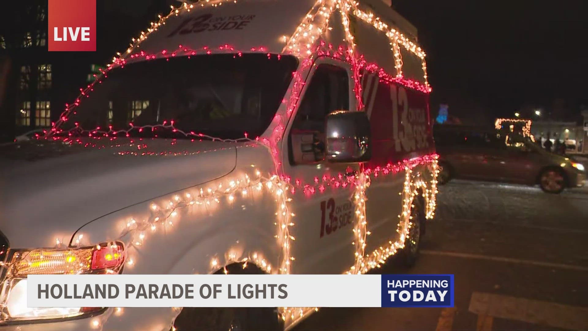 Live from the Holland Parade of Lights!