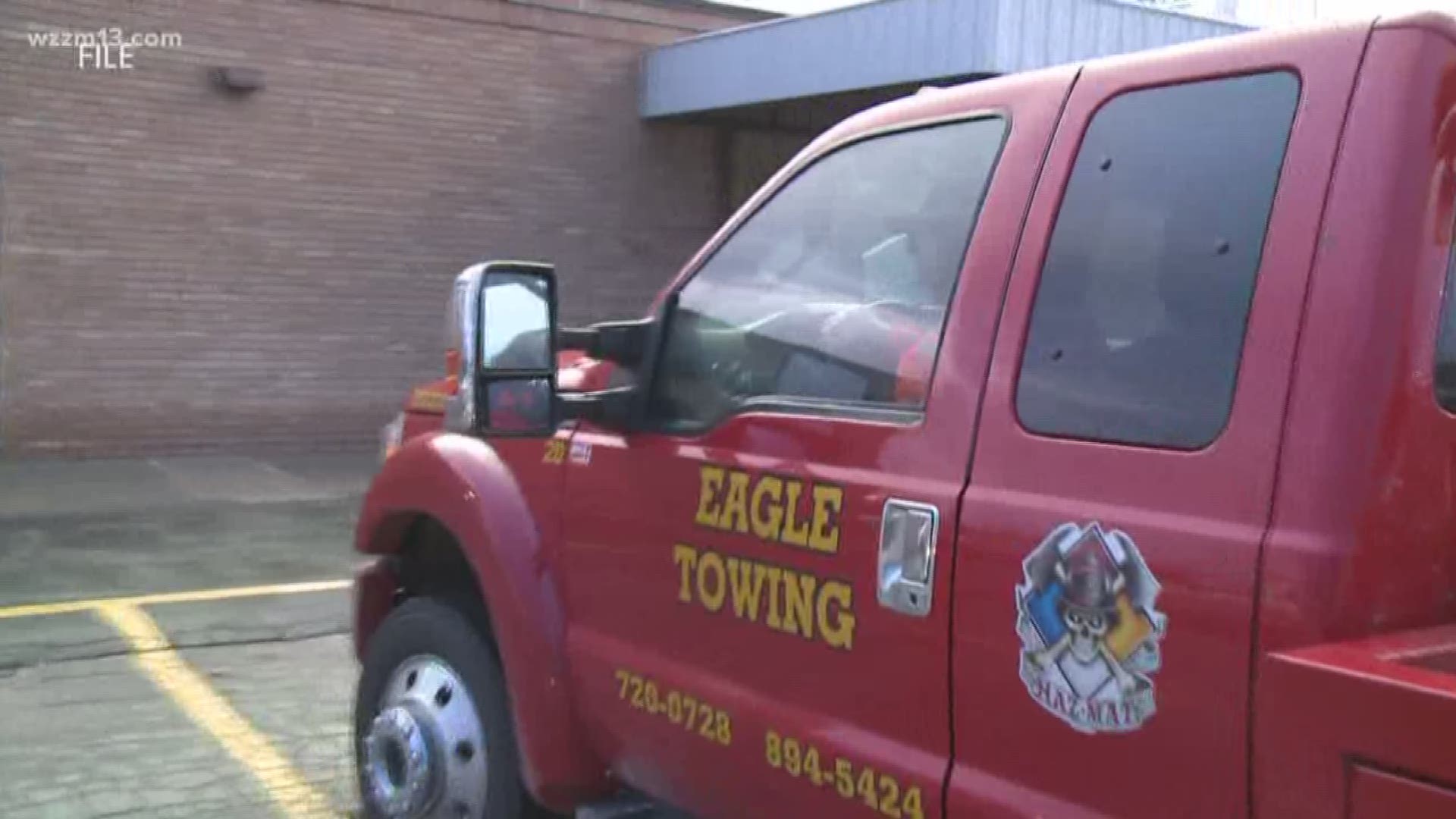 Lakeshore towing company sues Michigan State Police