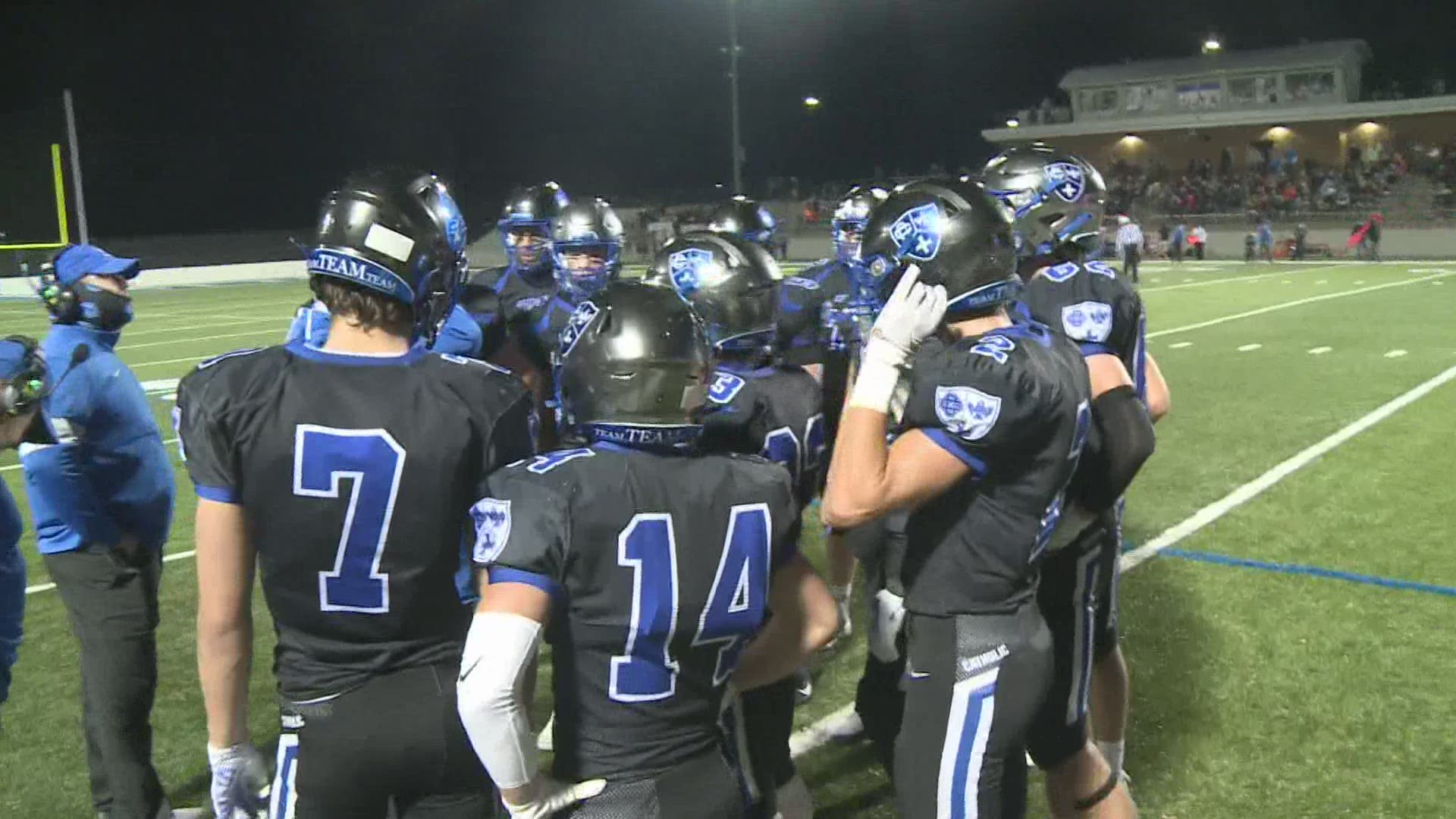 Highlights from the match-up between Grand Rapids Catholic Central vs. Belding.