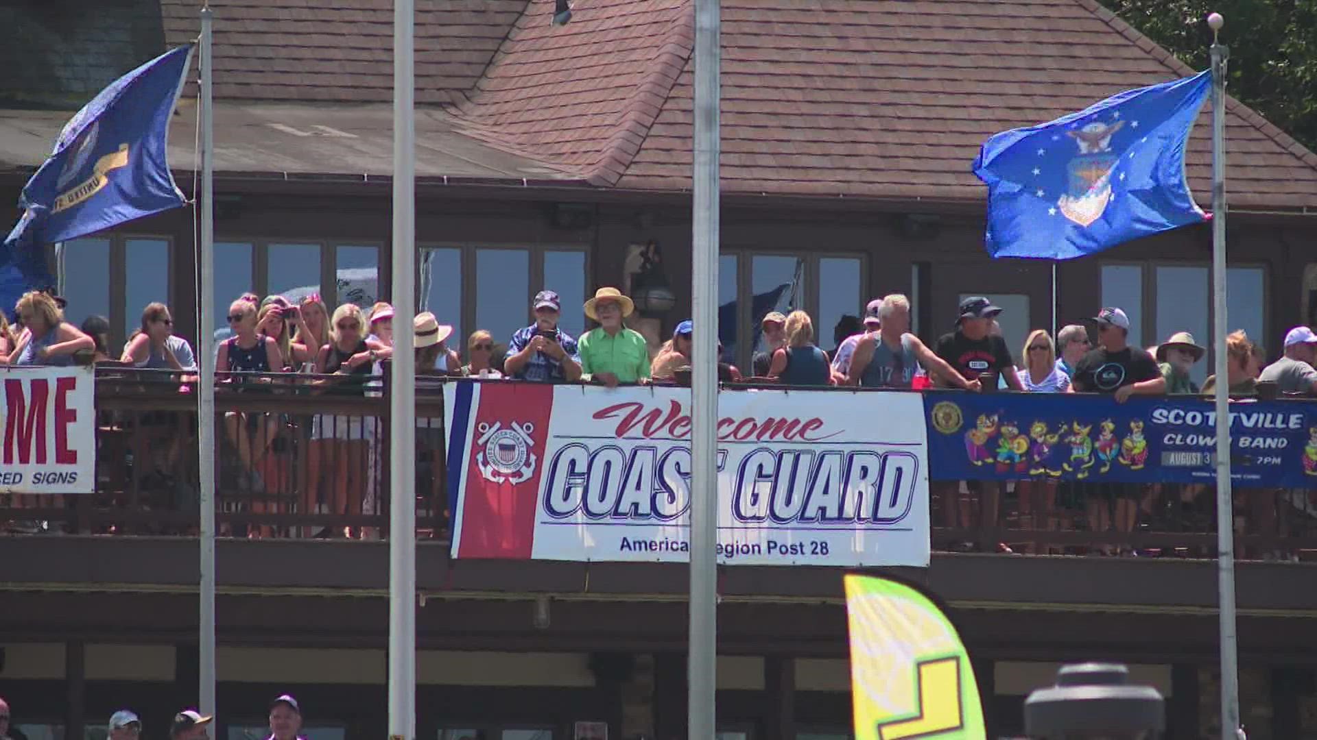 Tradition returns as hundreds welcome ships back to Grand Haven Coast Guard Festival