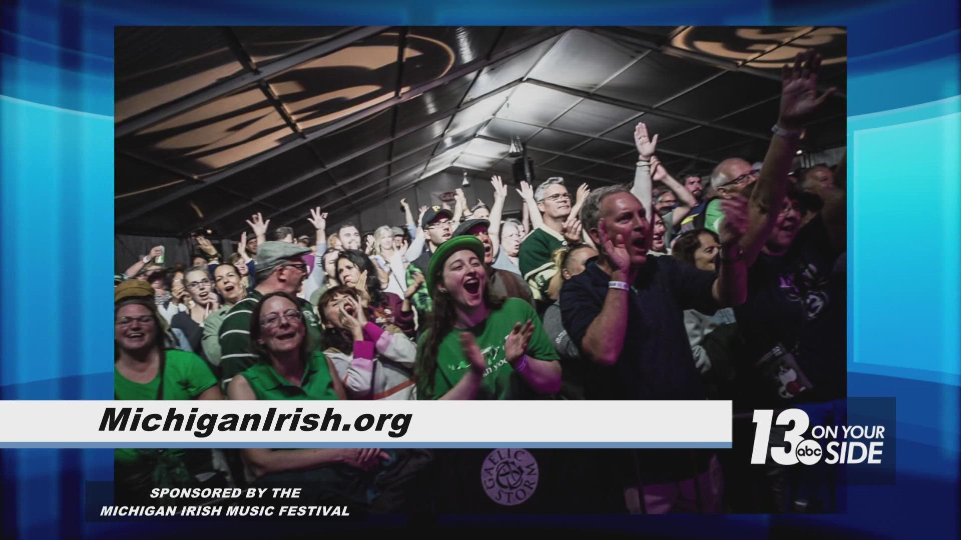 The Michigan Irish Music festival is a celebration of Irish music, culture, dance, and more.