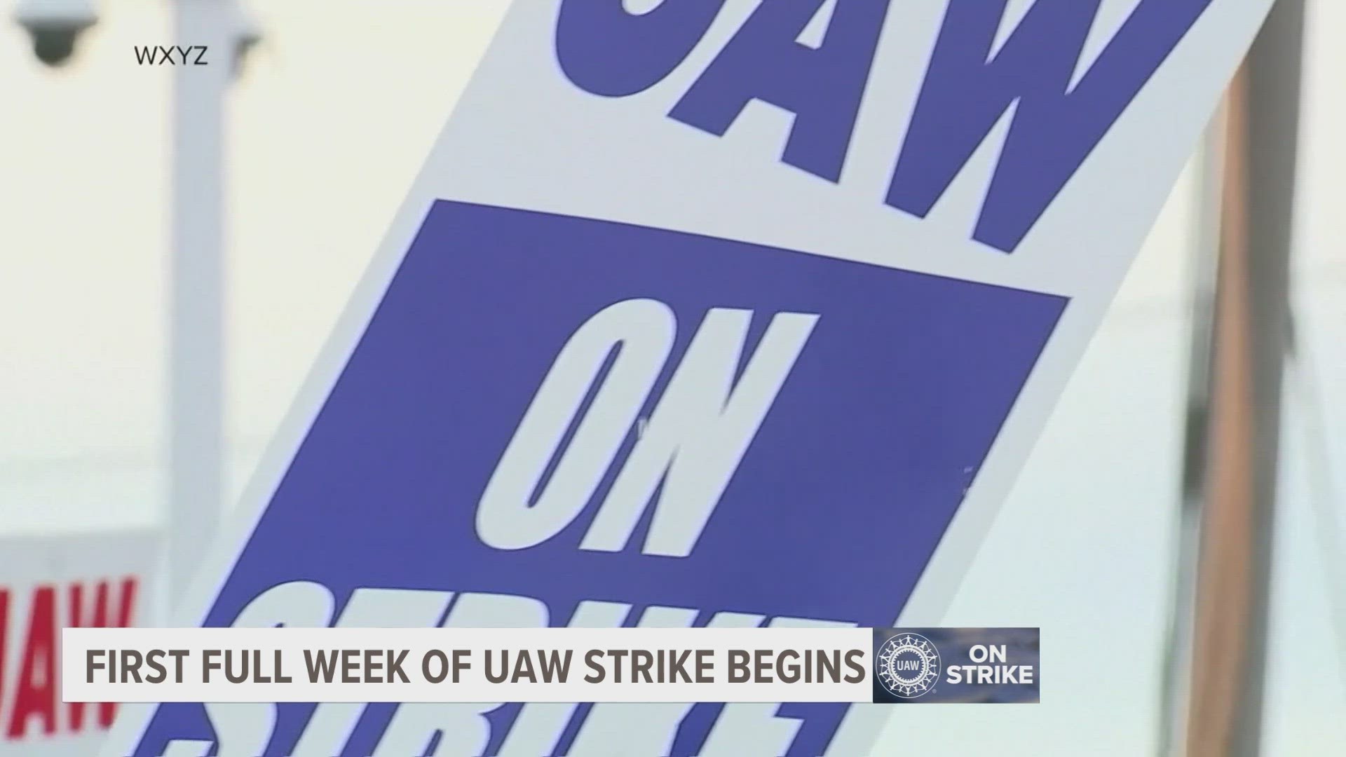 Around 13,000 U.S. auto workers hit the picket lines Friday after union negotiations with Detroit's three automakers failed to reach an agreement on new contracts.
