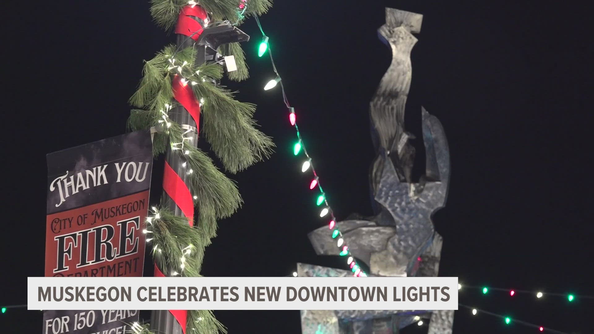 The lights were paid for by an organization called "GLOW" and they help the city showcase the transformation Western Avenue has undergone in the last decade.