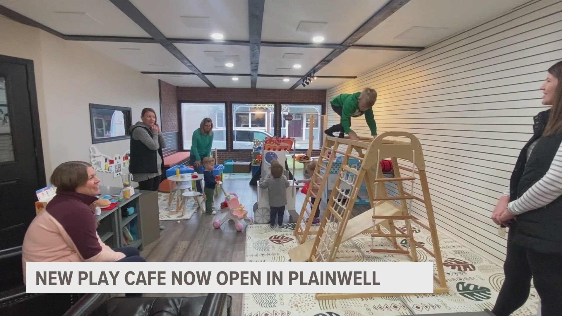 Play cafés are popping up all across West Michigan and the newest one is now open in Allegan County.