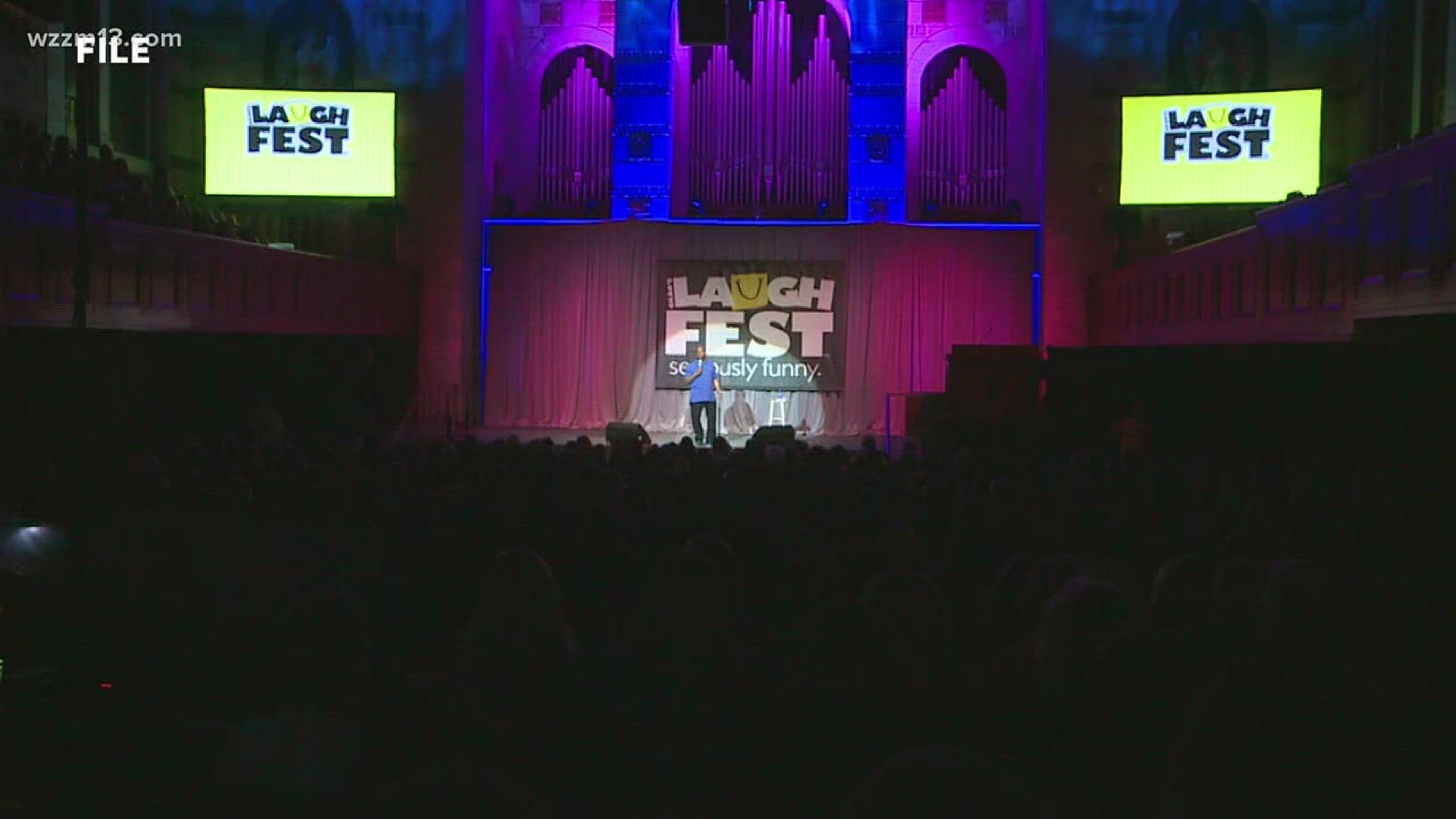 Laughing helps you heal! Check out LaughFest 2018