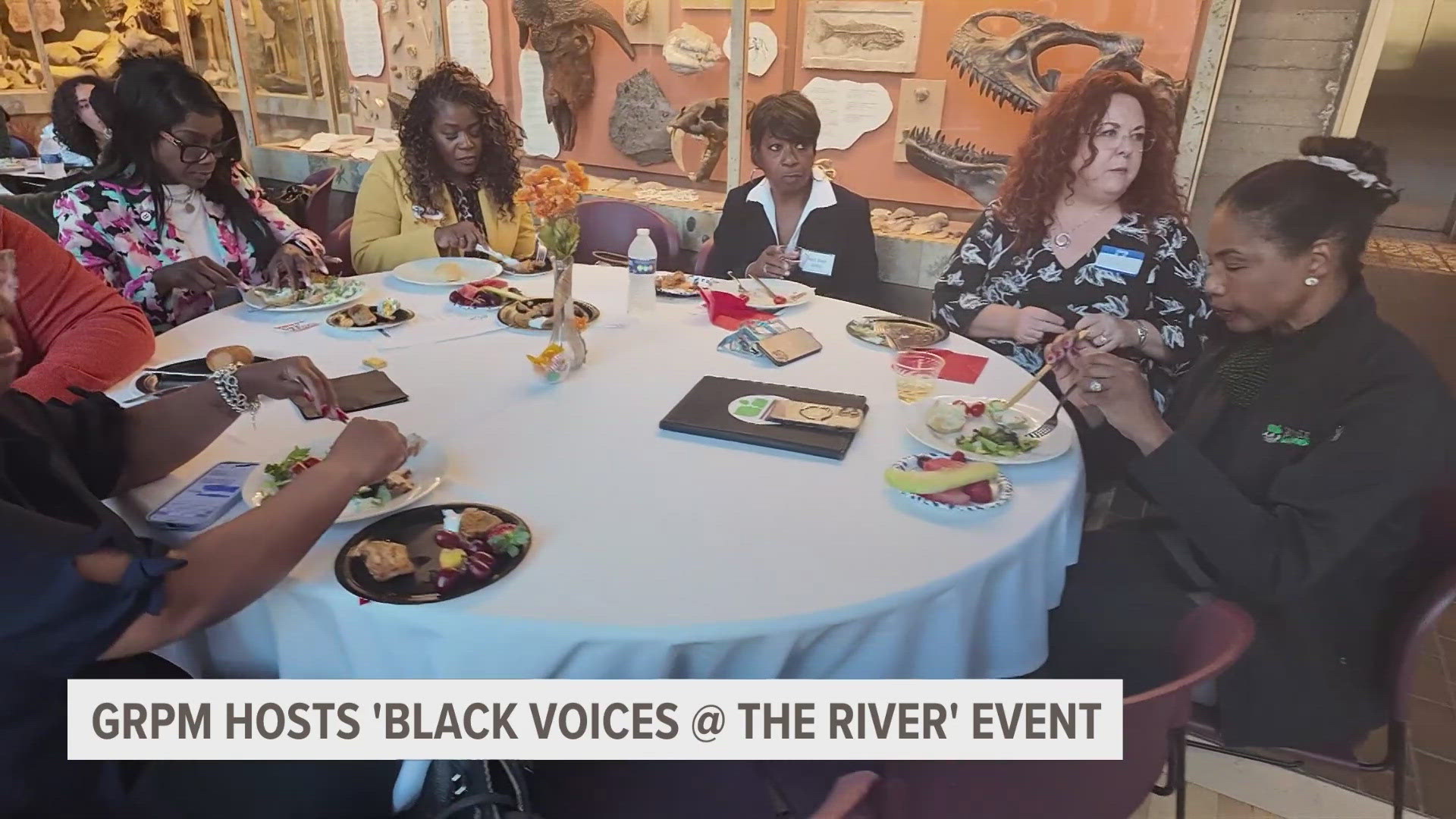 The event, called "Black Voices @ the River," brought together local advocates, business leaders and government officials.