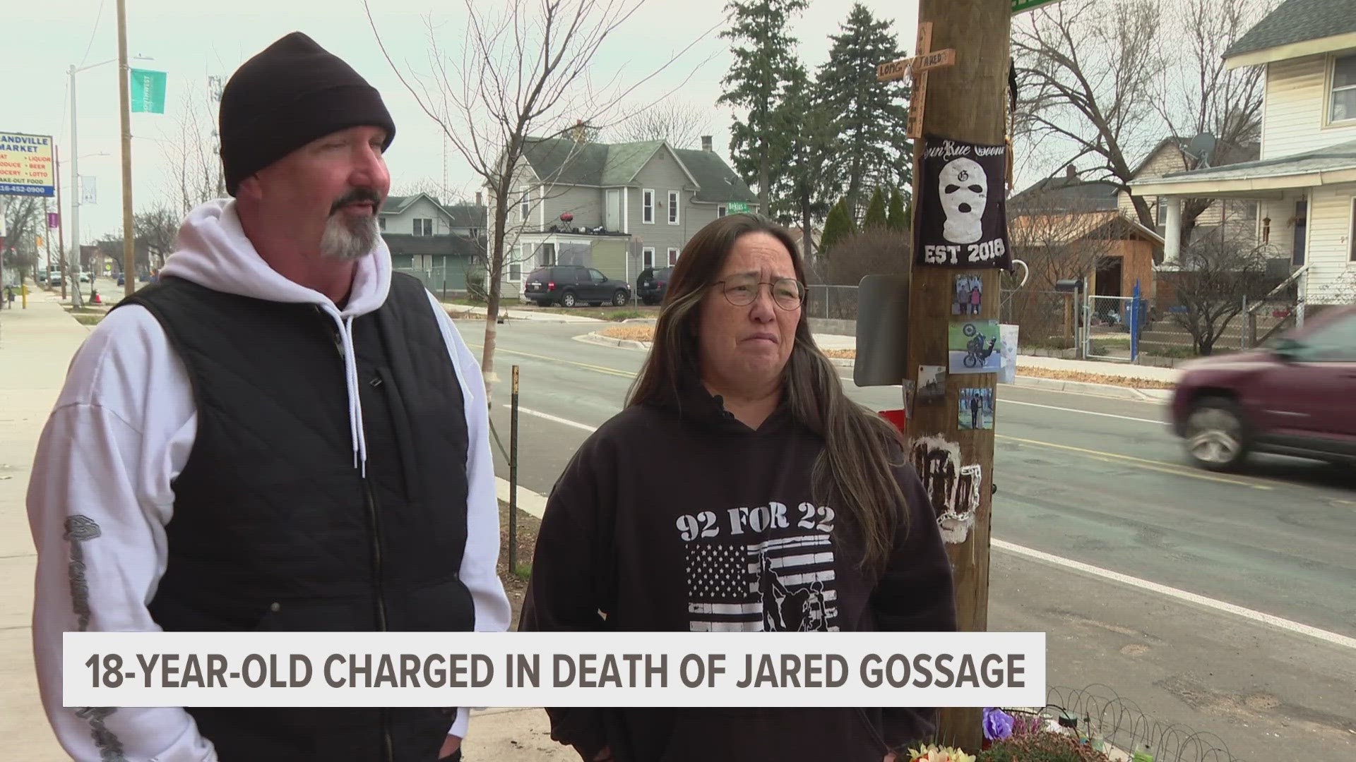 "It hurts," said Helen Wu-Gossage, Jared's mother. "He’s a kid himself. He’s 18 years old, but he made a silly decision with a deadly weapon..."