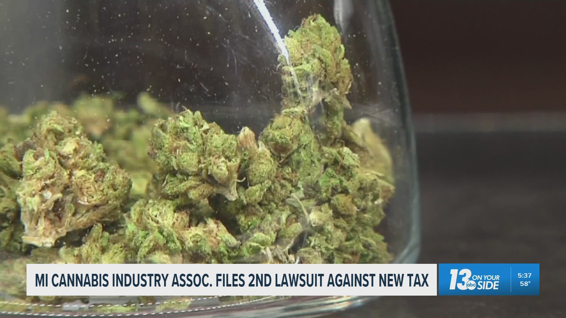 wzzm13.com - Joshua Alburtus - MI Cannabis Industry Association files second lawsuit over 24% wholesale marijuana tax