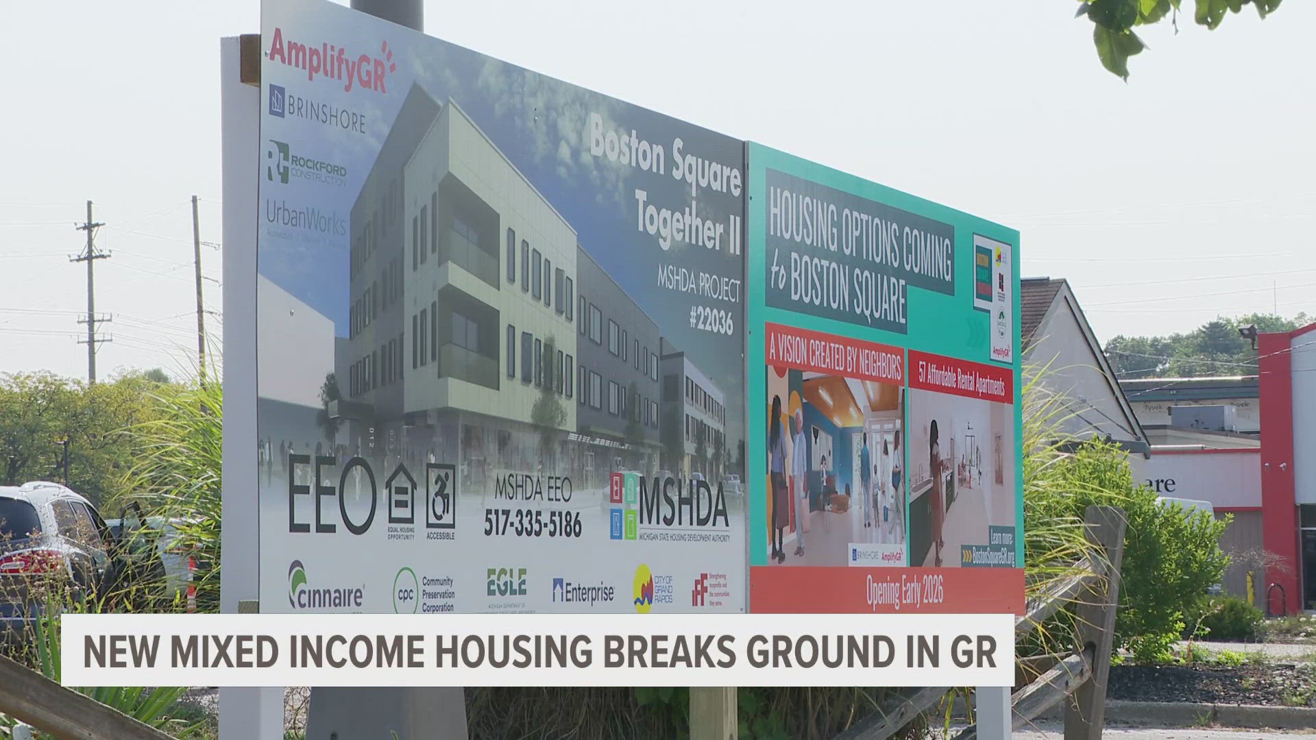 The development aims to increase the number of mixed-income housing options for residents.