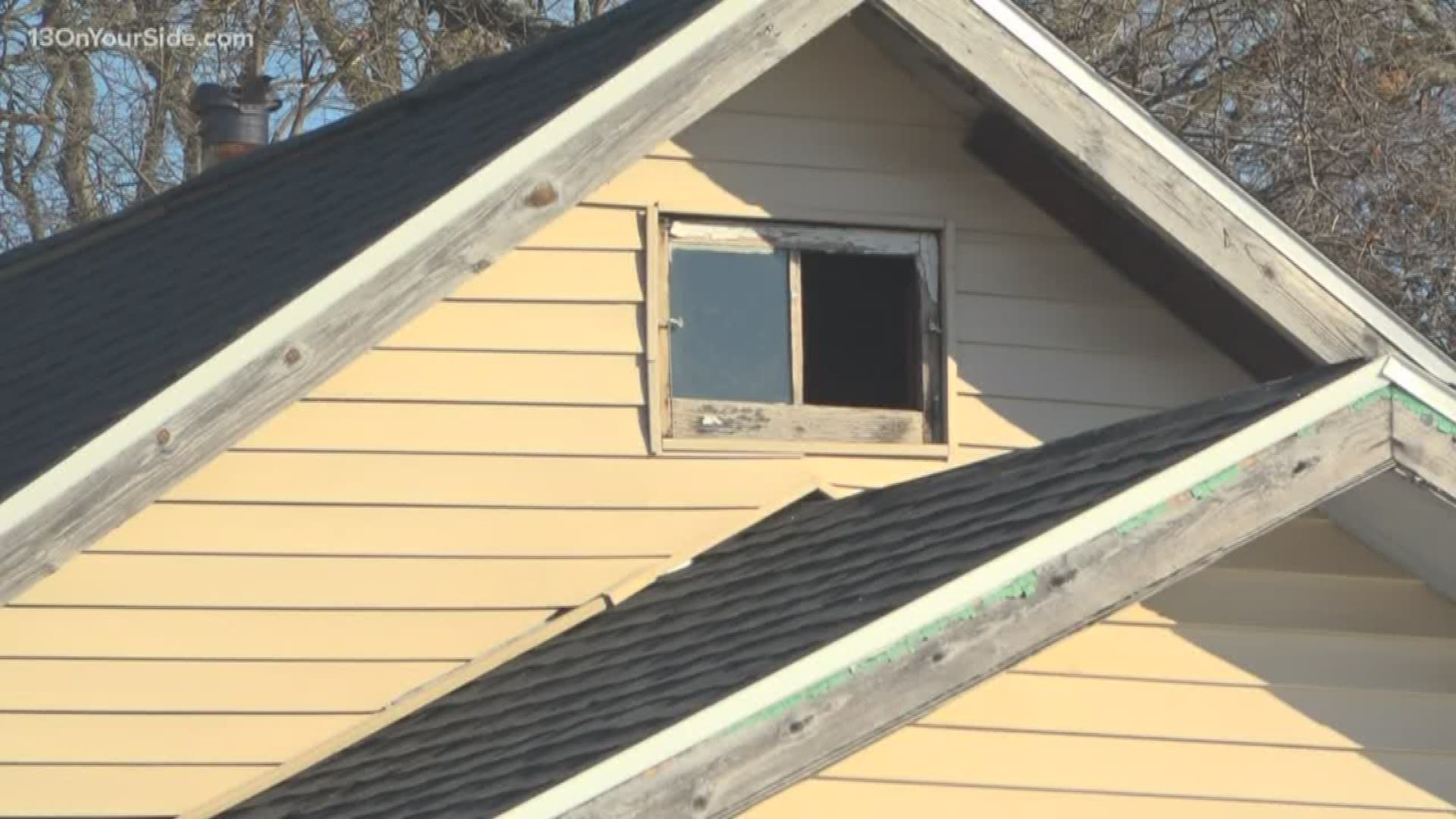The fire department said a juvenile has been identified as the suspect in the fire.