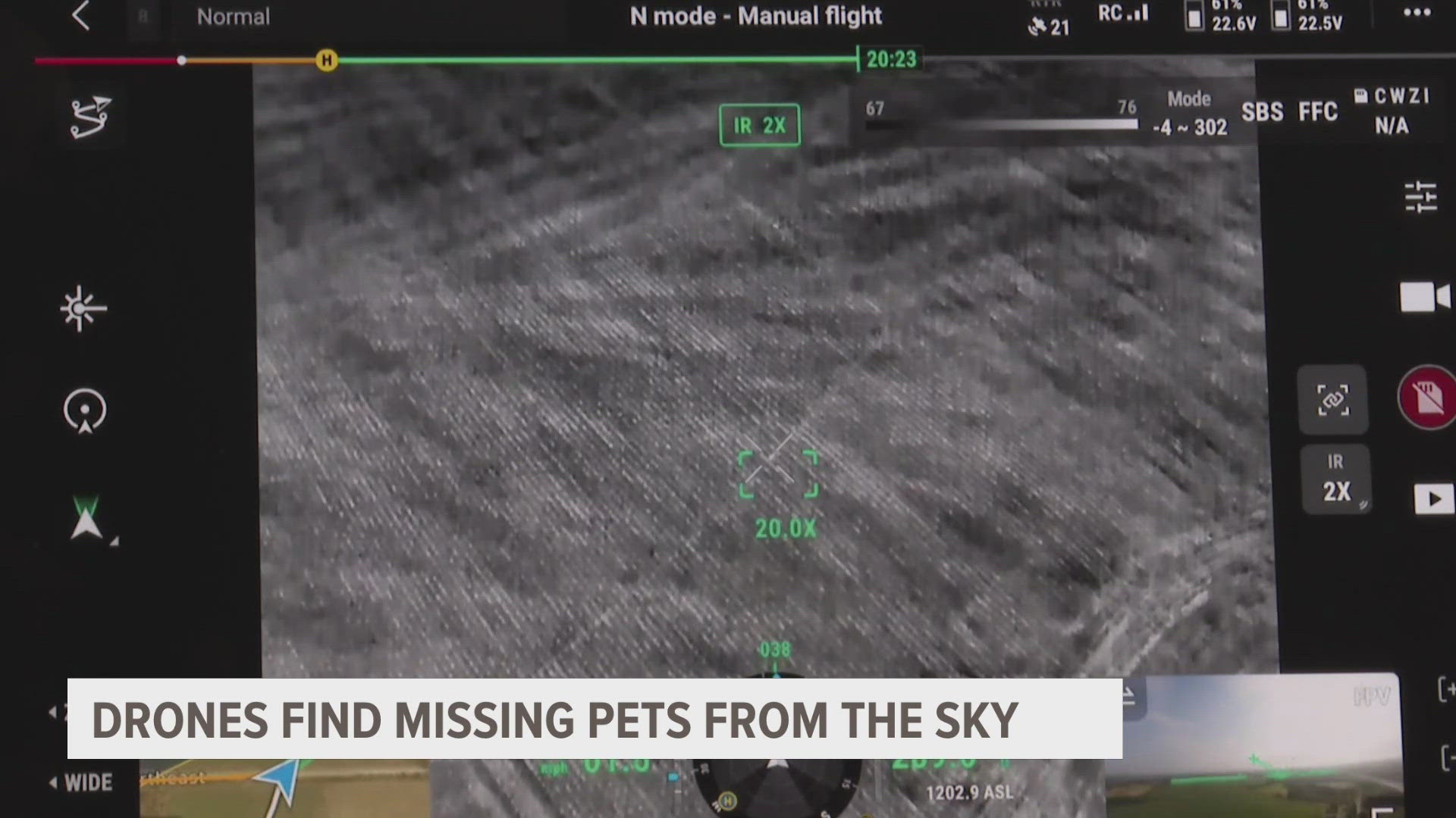 Losing a furry friend can be like losing a family member. One company is finding them with drones.