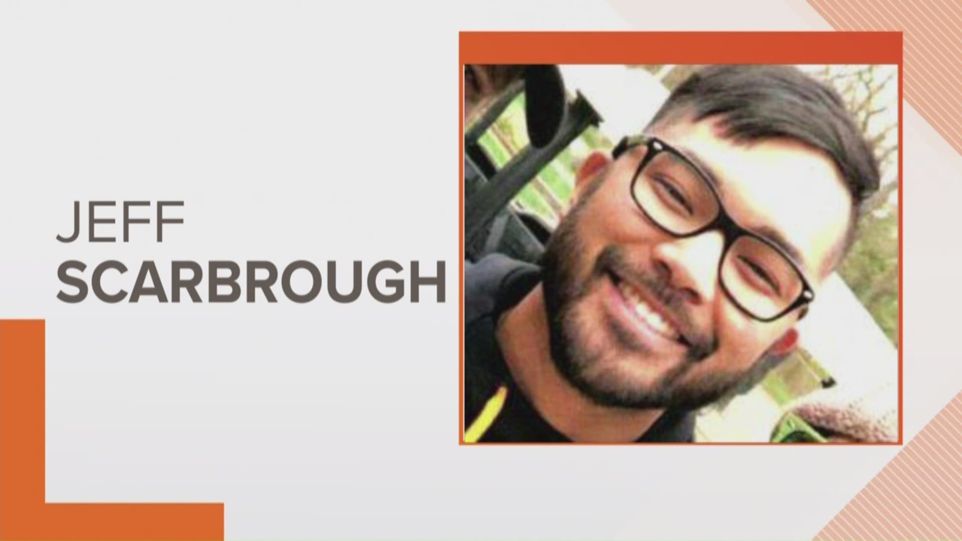 Jeff Scarbrough was last seen Saturday, May 11, in Muskegon.