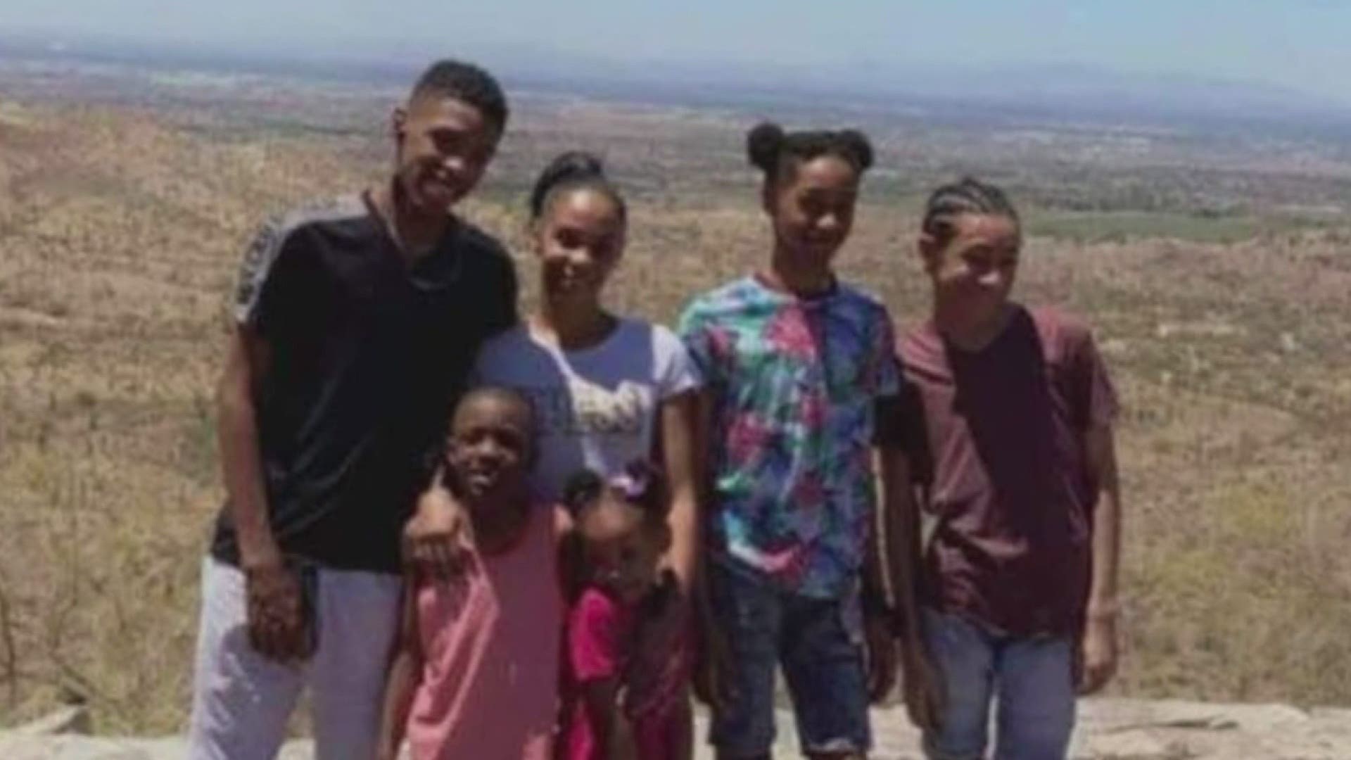 Natisha Moffett and her five children were killed in a crash in Phoenix Friday.