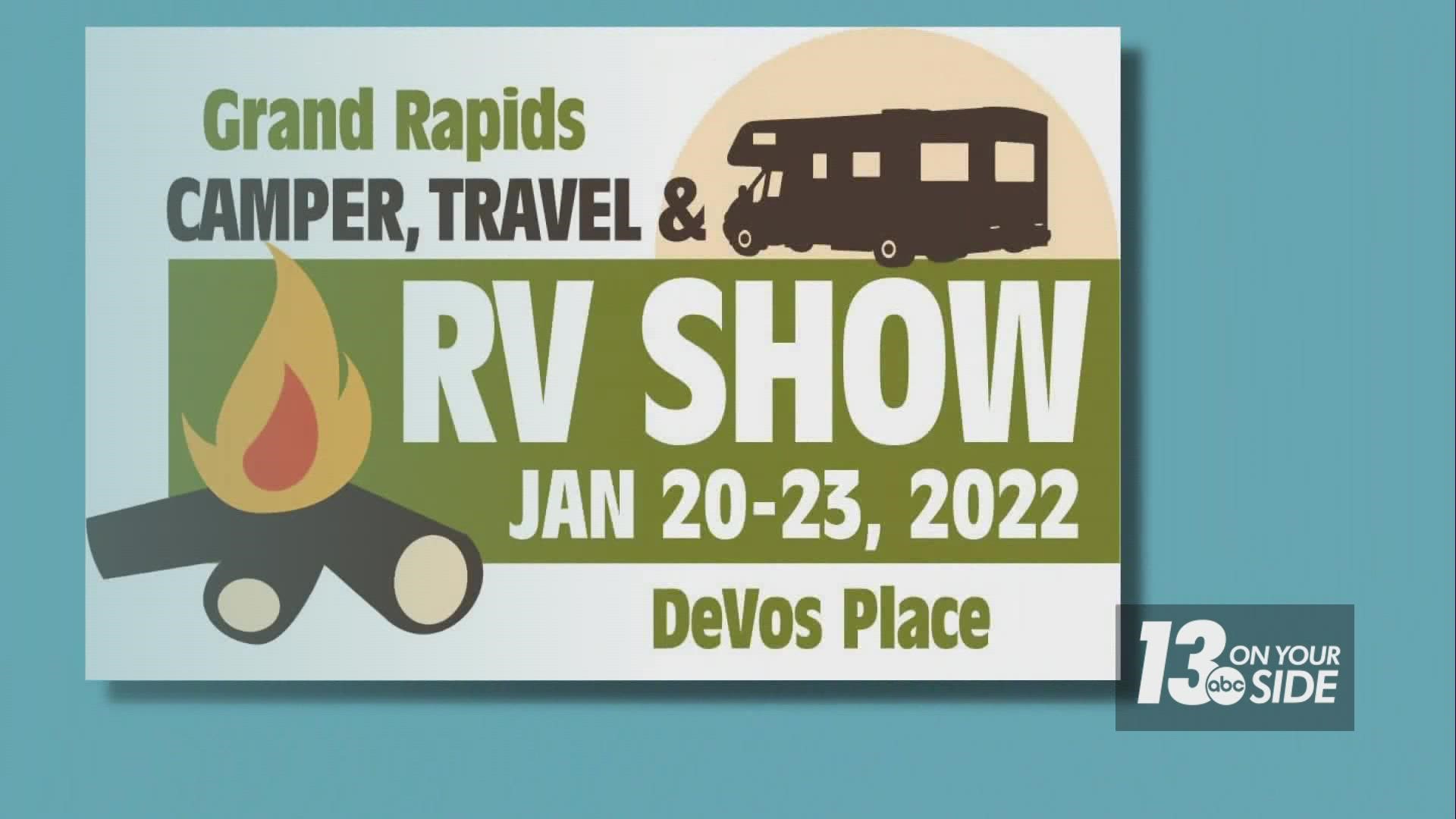 The show features all of the camping equipment you could ever need, from pop-ups and travel trailers to fifth wheels and fancy motor coaches.