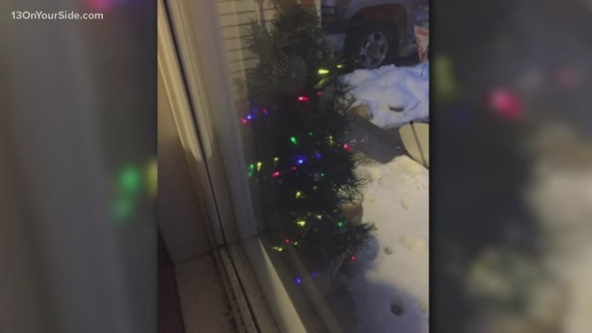 A family in Sparta says someone took a Christmas Tree on their porch that sat as a memorial to their son for 10 years.