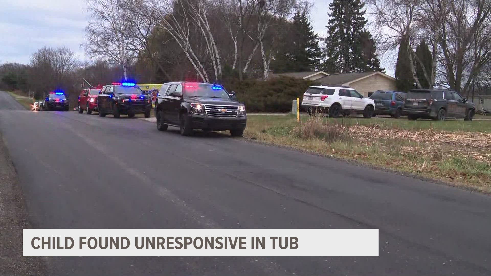 Child found unresponsive in bathtub of Kent County home
