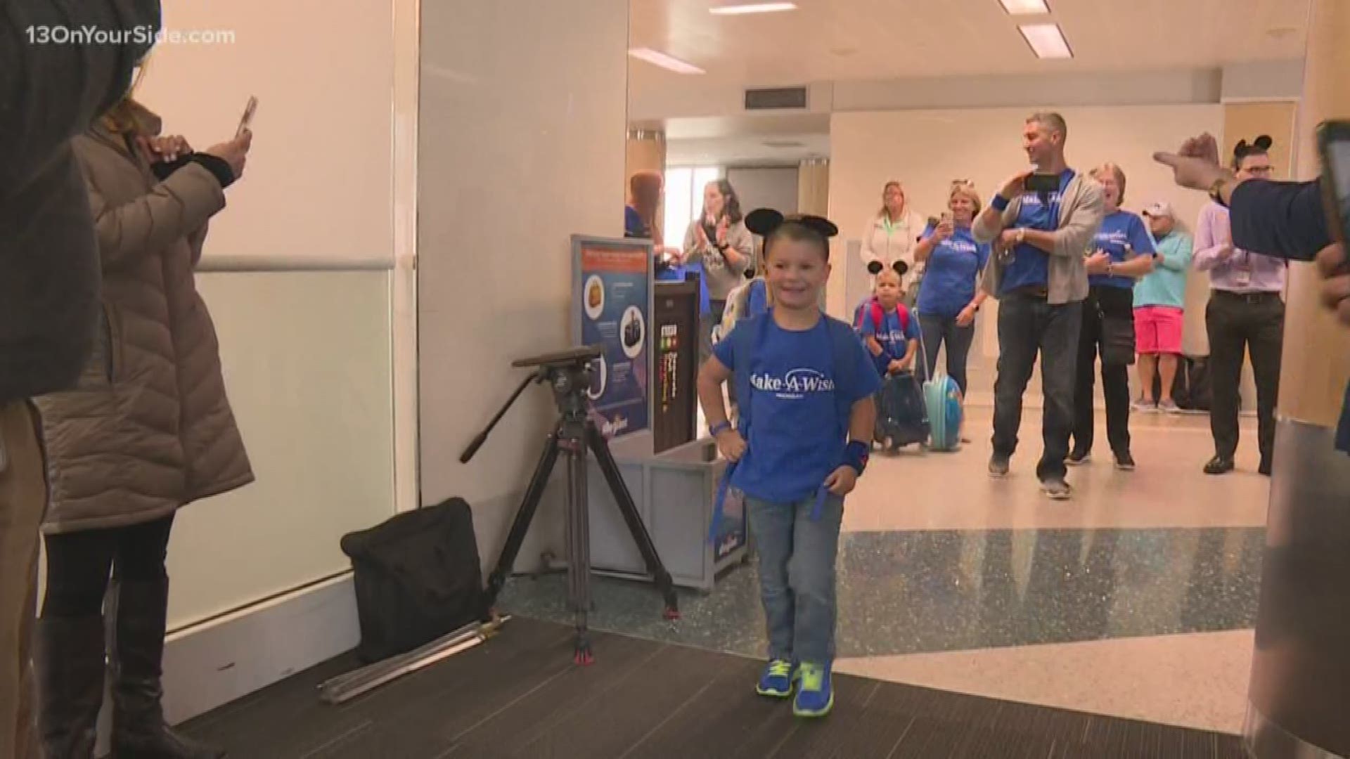 Make-A-Wish Michigan is sending S.J. and his family to Orlando.