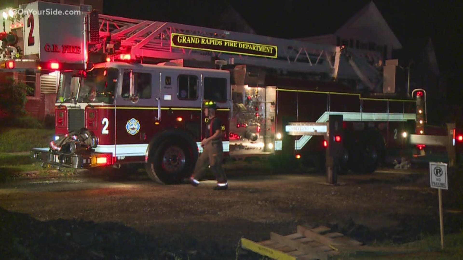 One man was killed in a fire overnight and crews spent multiple hours fighting a house fire that left "dramatic" damage. The department worked tirelessly to put out the fires, which were on the north and west sides of the city.