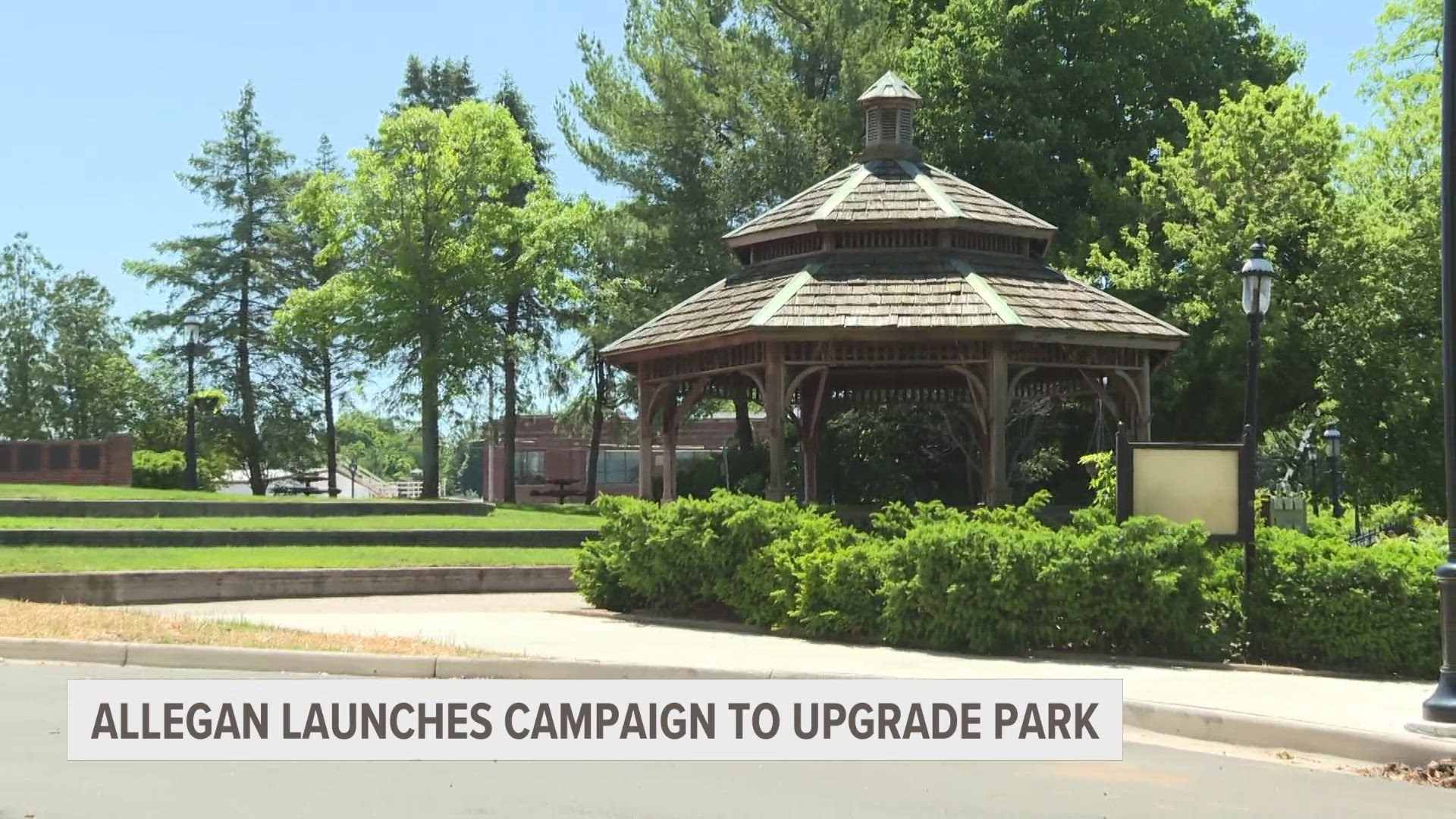 With the money, the city wants to renovate the park, create a universally accessible pedestrian plaza and improve the existing infrastructure.