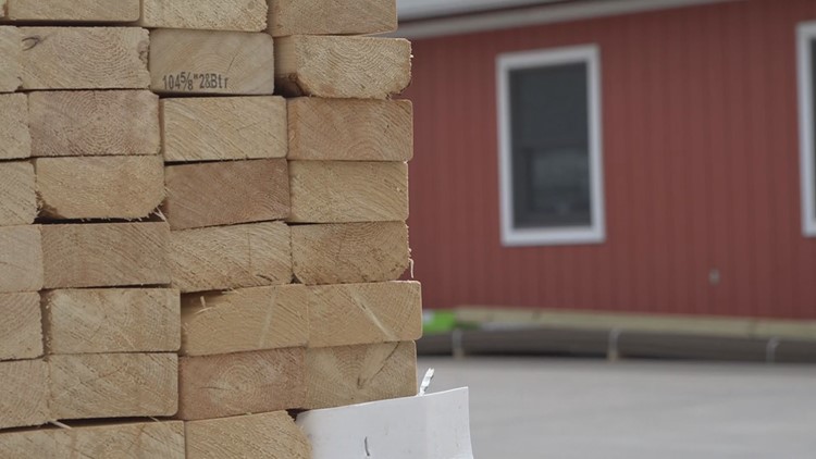 Lumber shortage easing, homes in short-supply heading into fall